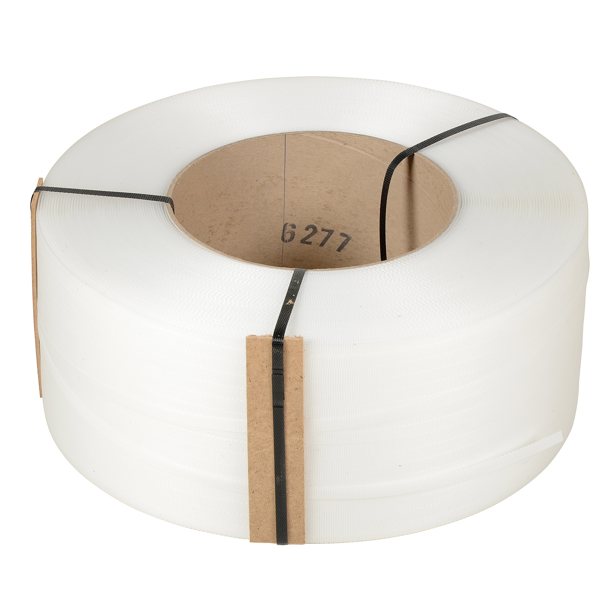 Vestil Polypropylene Strapping 1/2 In. Width 9,900 Ft. 9 In. x 8 In. Core Clear