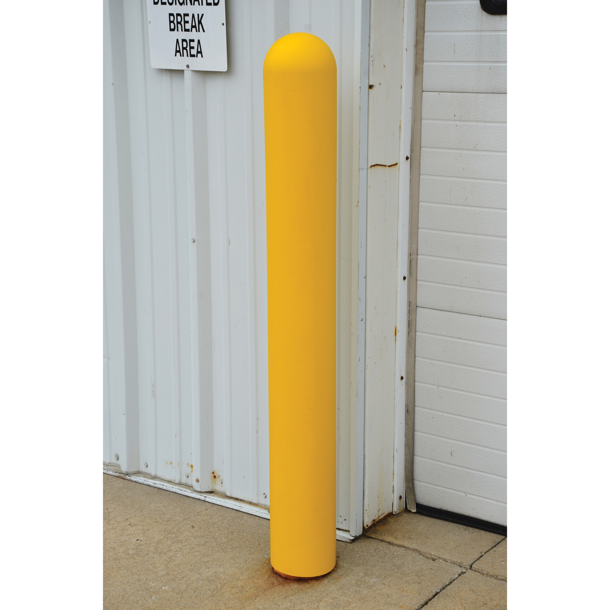 Vestil Low Density Polyethylene Bollard Post Cover 24 In. x 5-1/2 In ...