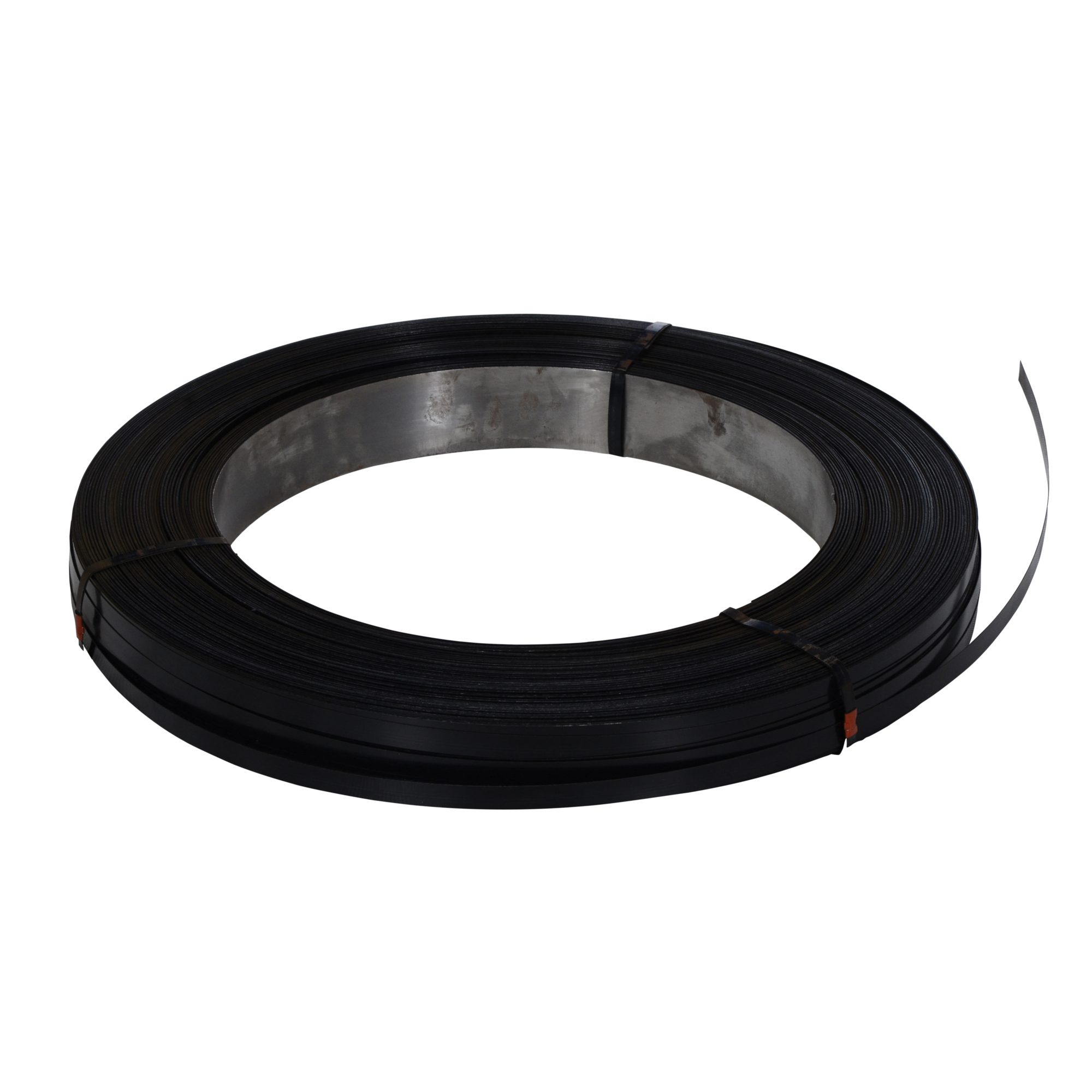 Vestil Steel Strapping - 5/8in. Thick, 2360ft. Length, Black, Model# SS-58-HS