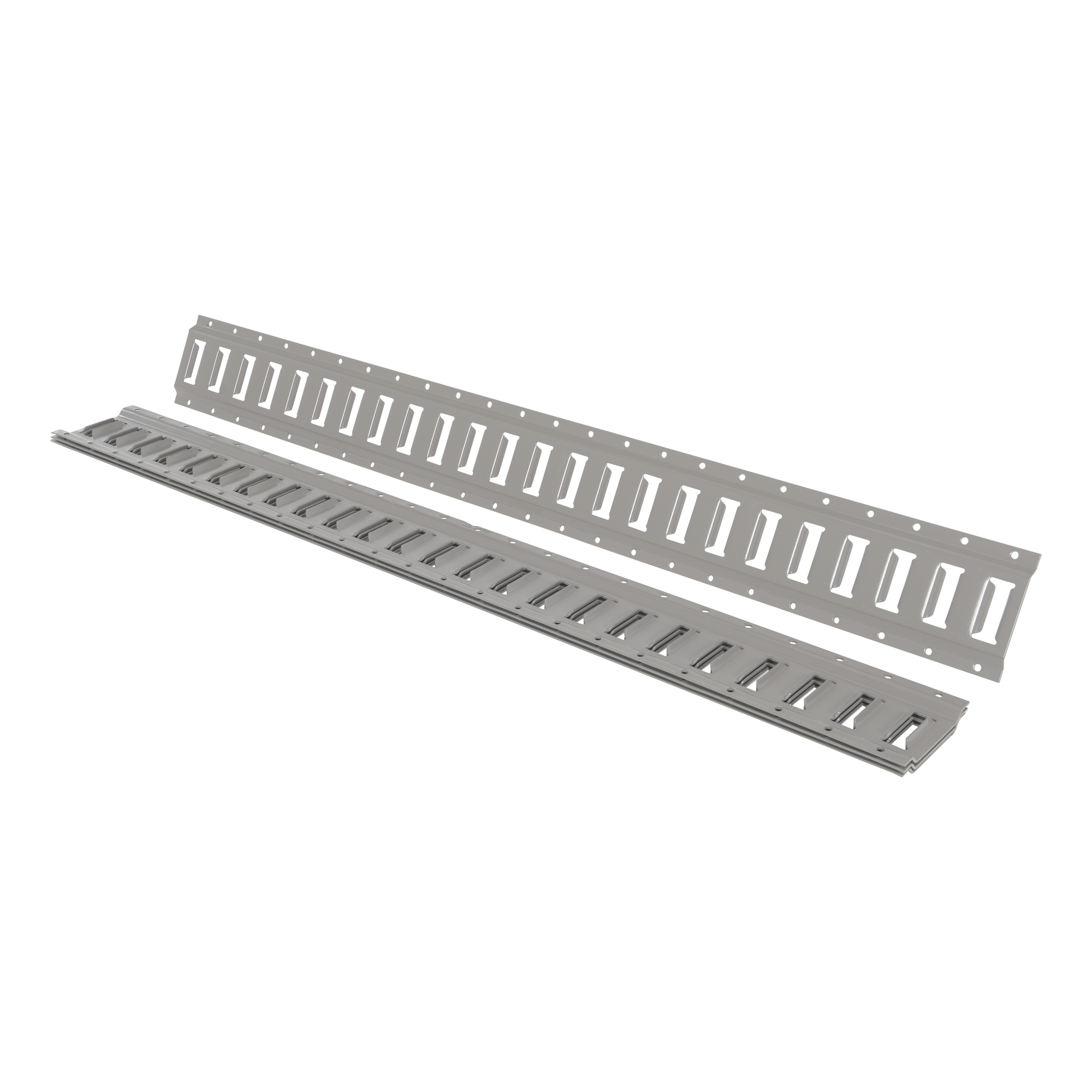 Vestil E-Track, 49in. x 6in., Model# E-TRK-4-GY-4PK