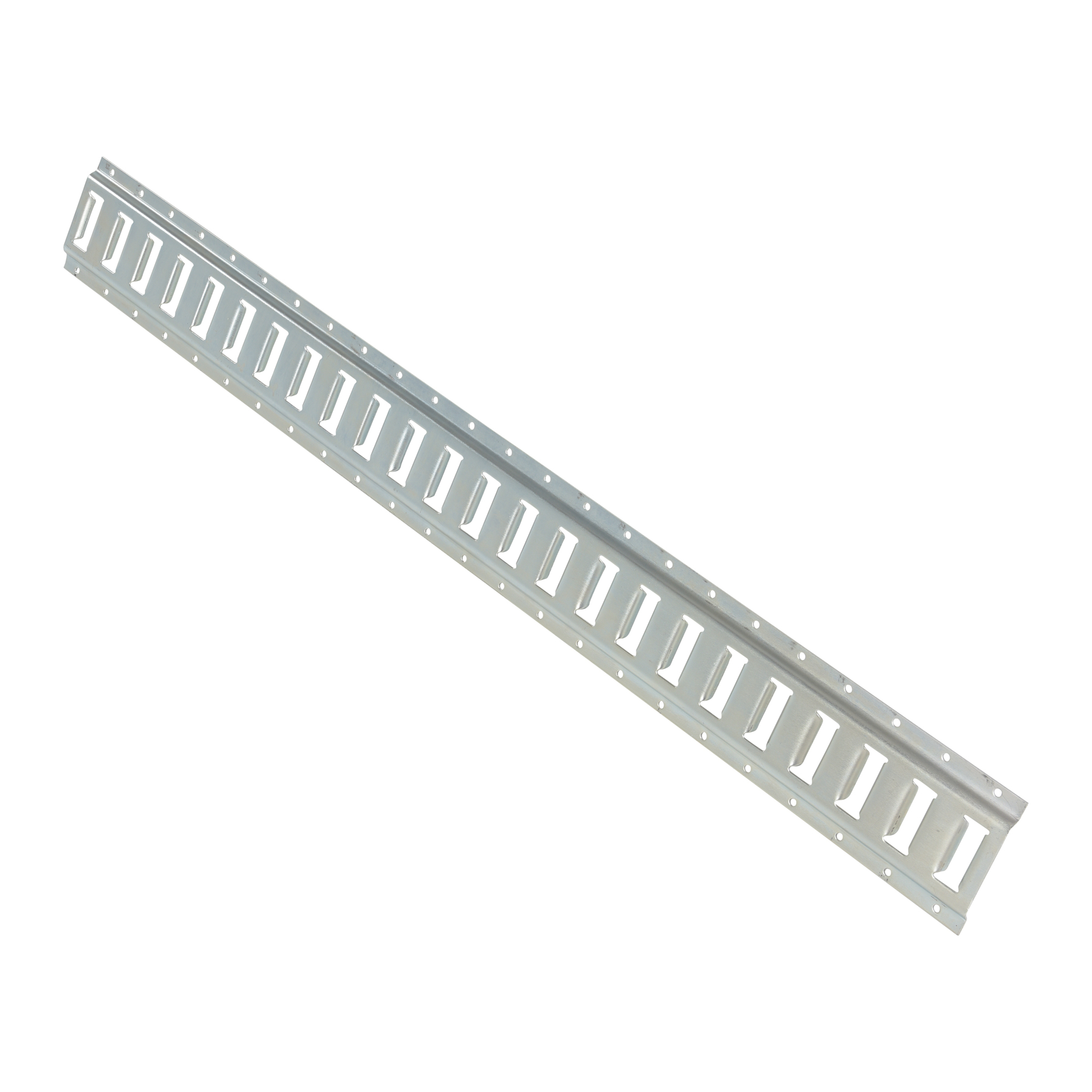 Vestil E-Track - 49in. x 6in., Steel, Zinc Plated, Model# E-TRK-4-ZN-1PK