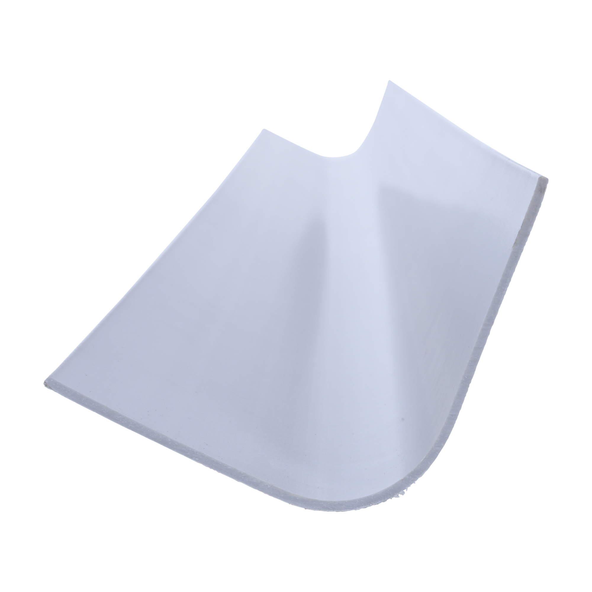 Pvc Rounded Corner Guard Vestil, PVC plastic round corner guard 90 degree, Height 48 in, Model ...