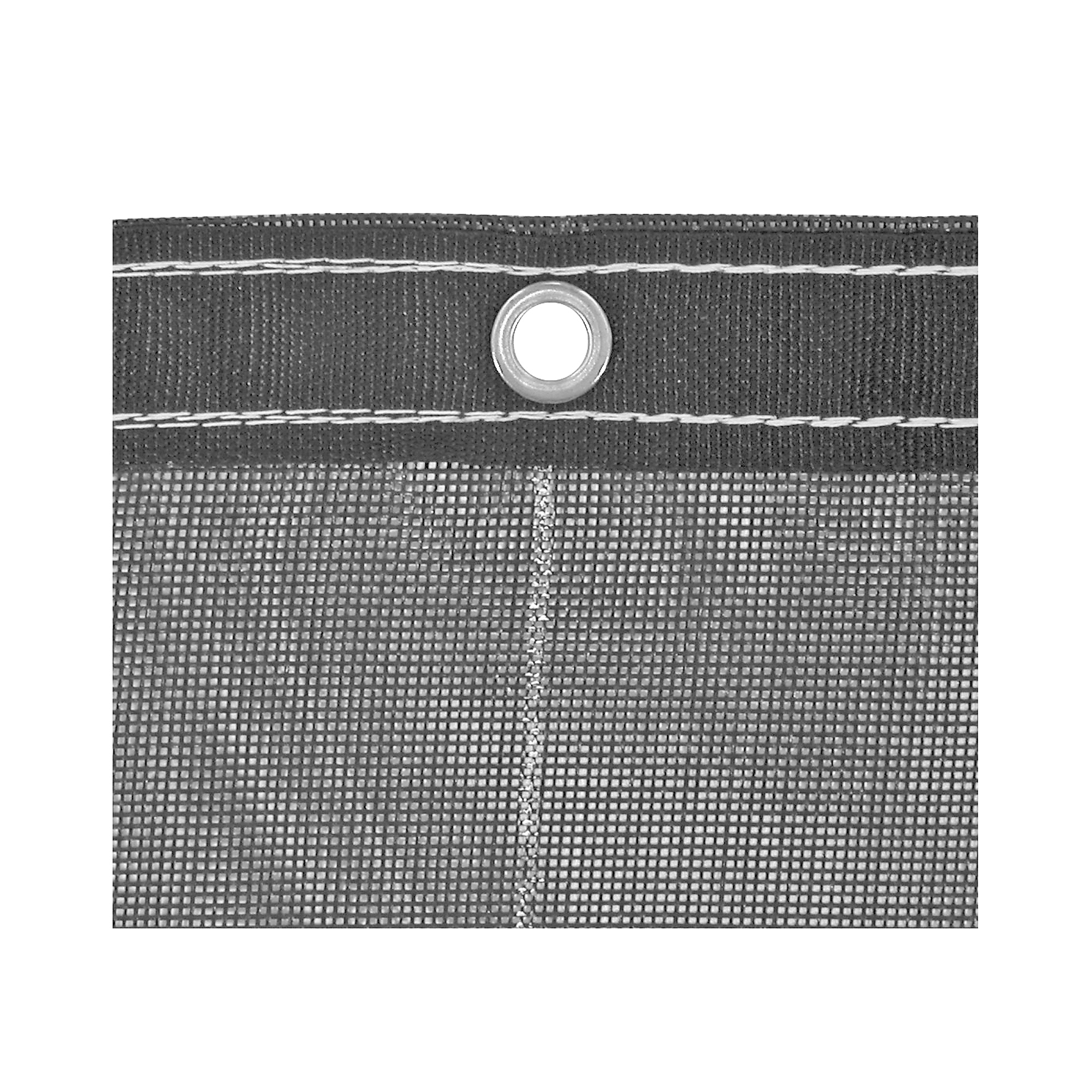 Buyers Products, Heavy Duty Black Mesh Dump Truck Trailer Tarp 7 x 18 Foot, Model# 3009456