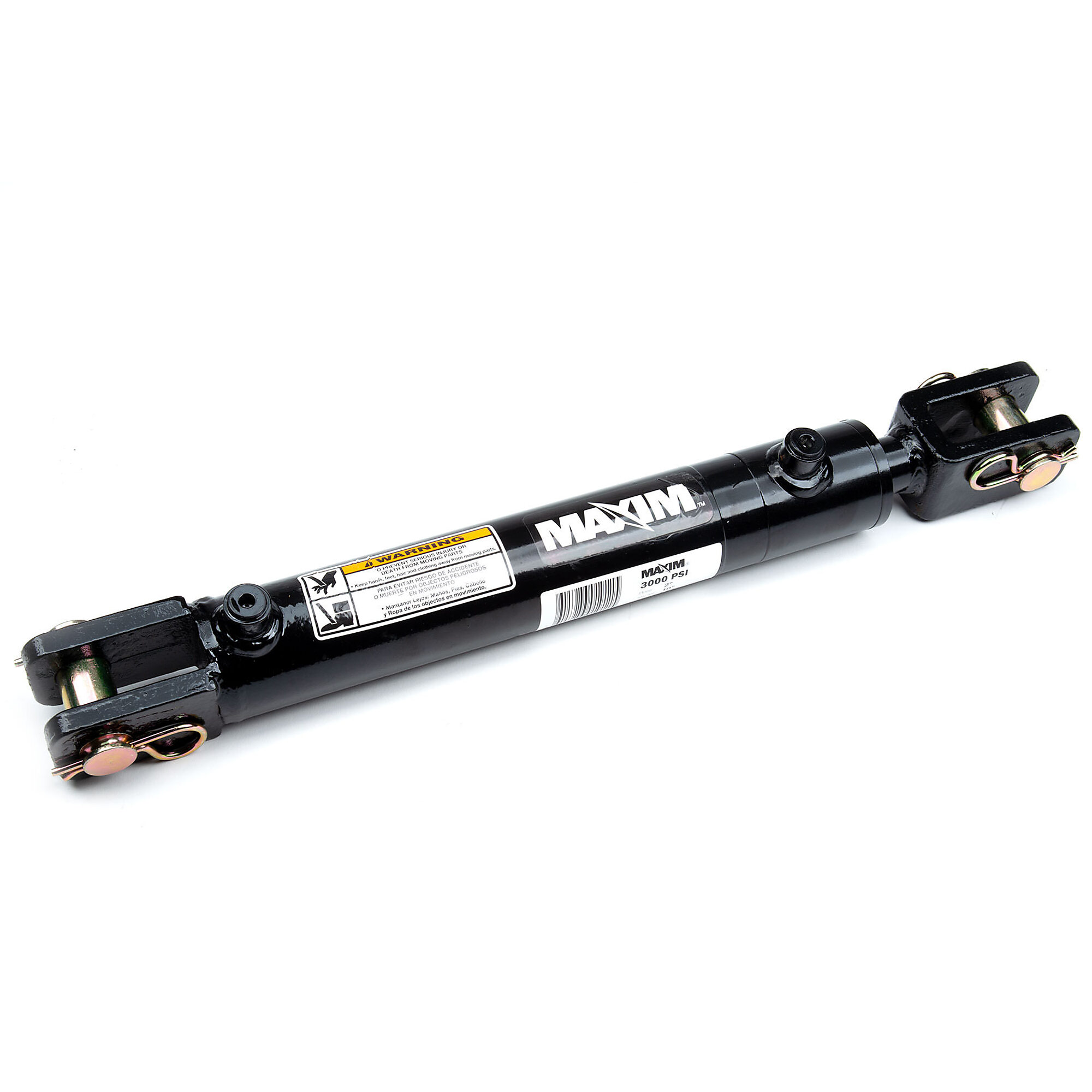 Maxim, WC Welded Cylinder, Max. PSI 3000, Bore Diameter 4 in, Stroke Length 24 in, Model# 288462