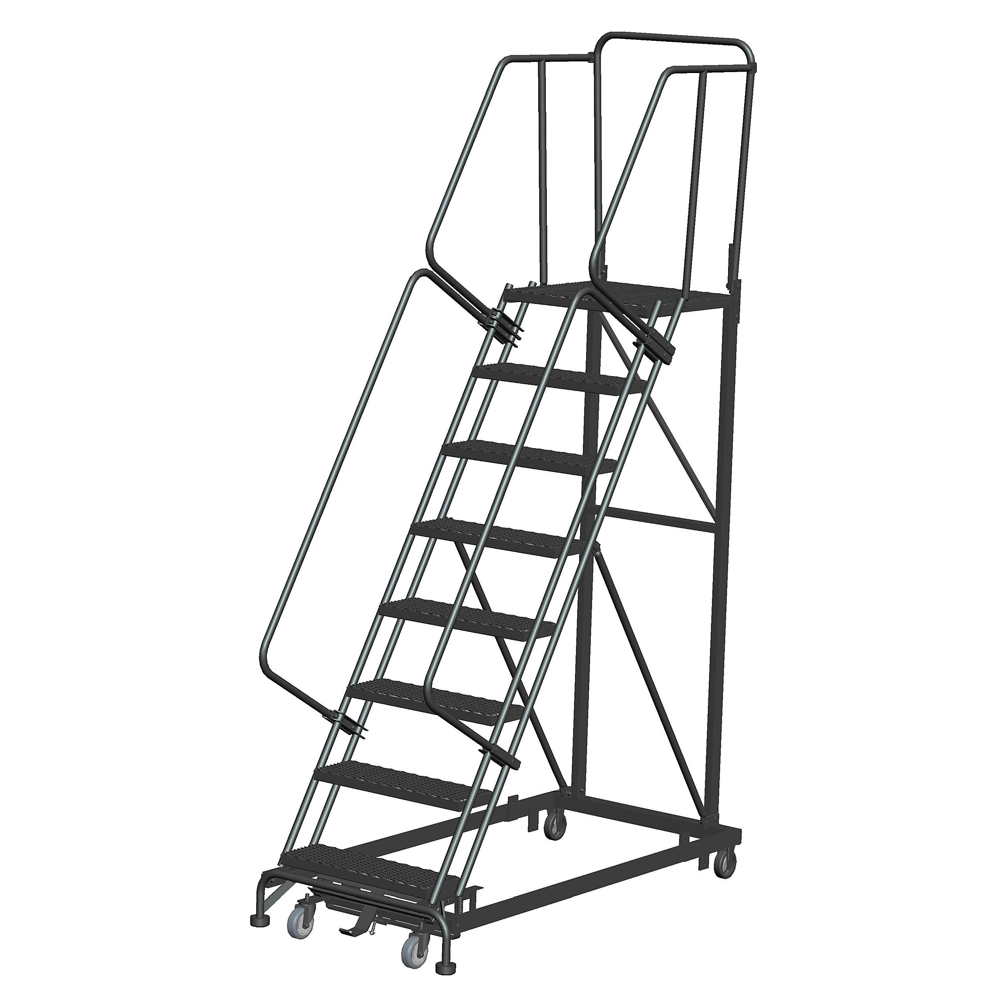 Ballymore, Heavy Duty Stairway Slope 24in.W, 21in.DTSX Tread, Overall
