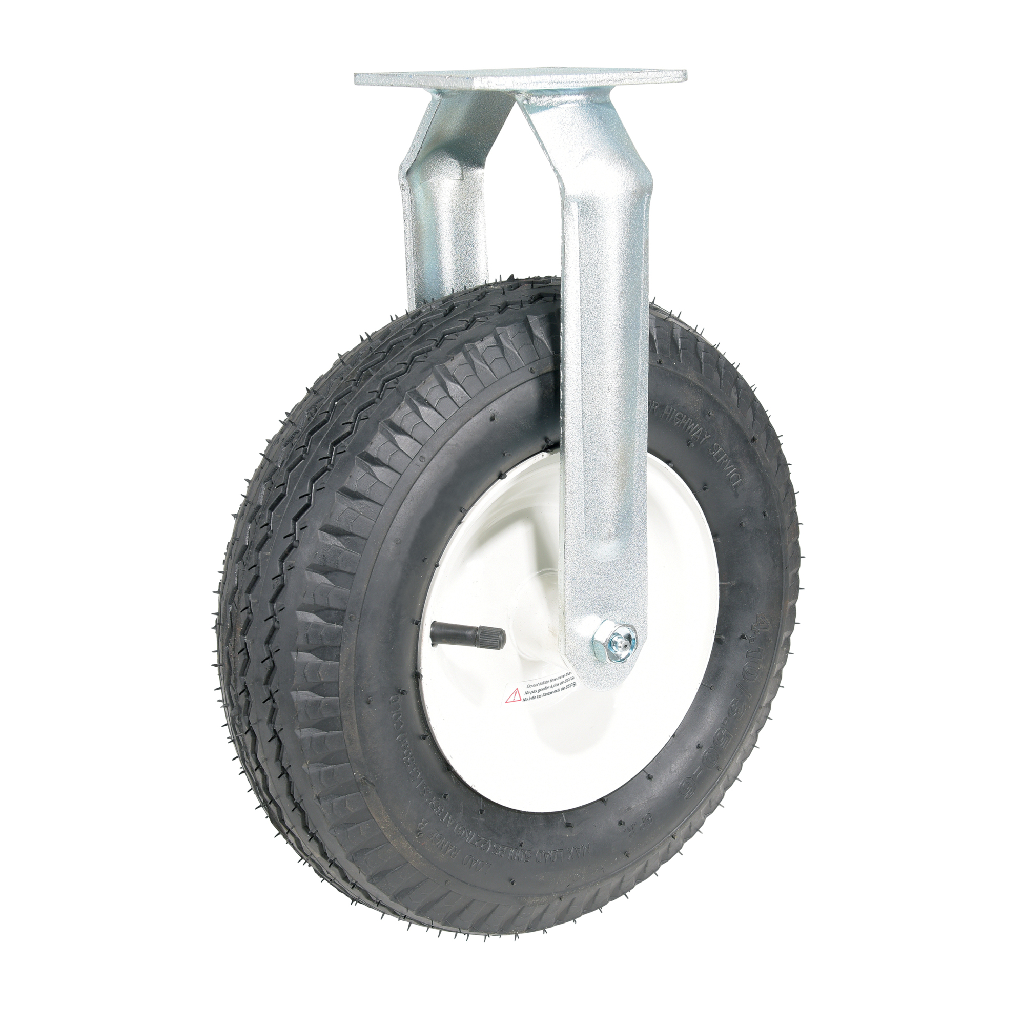 Vestil Pneumatic Caster - 12in. Diameter, 4-Ply, Rigid, Model# CST-PN-12X3.5-R