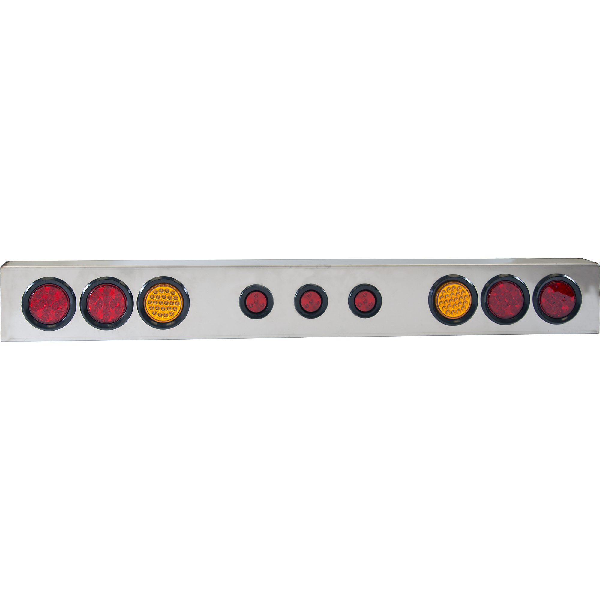 Buyers Products 66" LED Semi Truck Trailer Work Tail Brake Light Bar Box Kit Model# 8891167