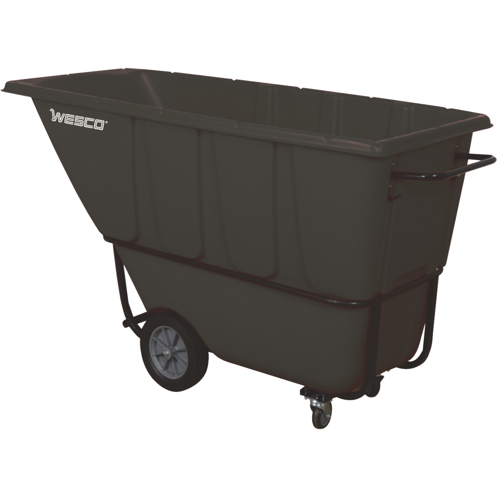 Wesco Poly Tilt Cart — Black