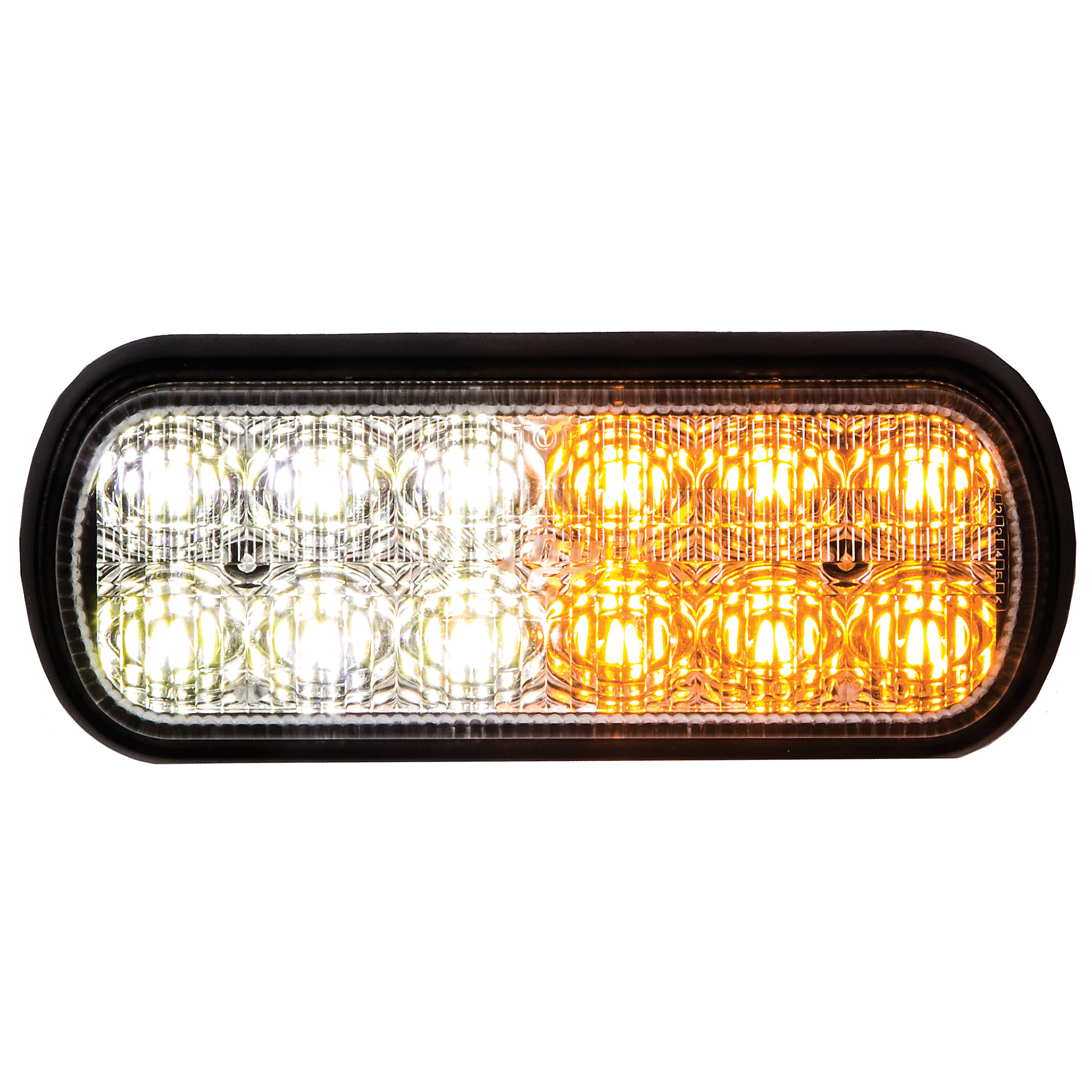 Buyers Products Amber/Clear Strobe Light, LED, Amber, Model# 8891602 ...