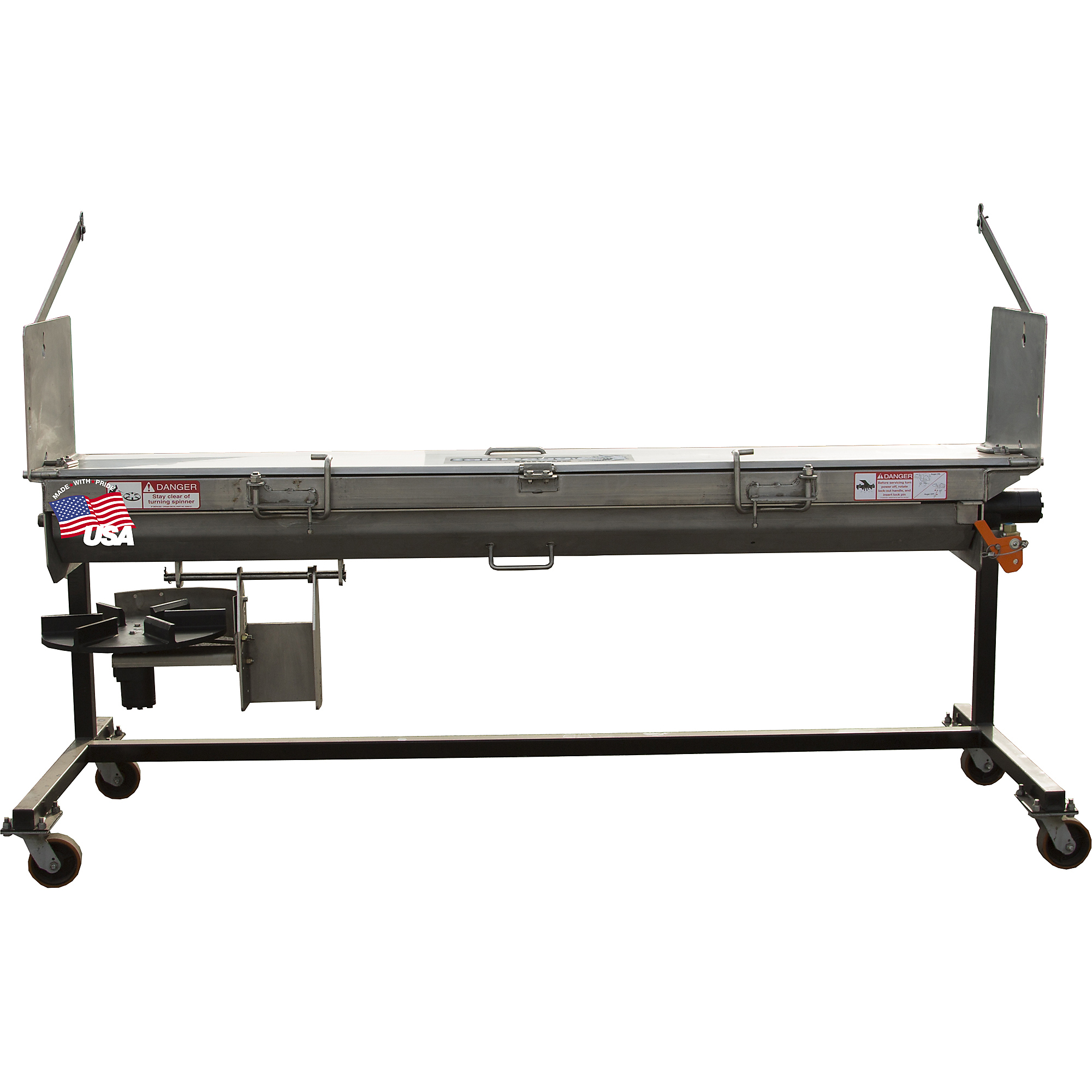 Buyers Salt Dogg, Under Tailgate Spreader w/ Extended Sides - Driver Discharge, Max. Spread Width 25 ft, Model# 92426SSA