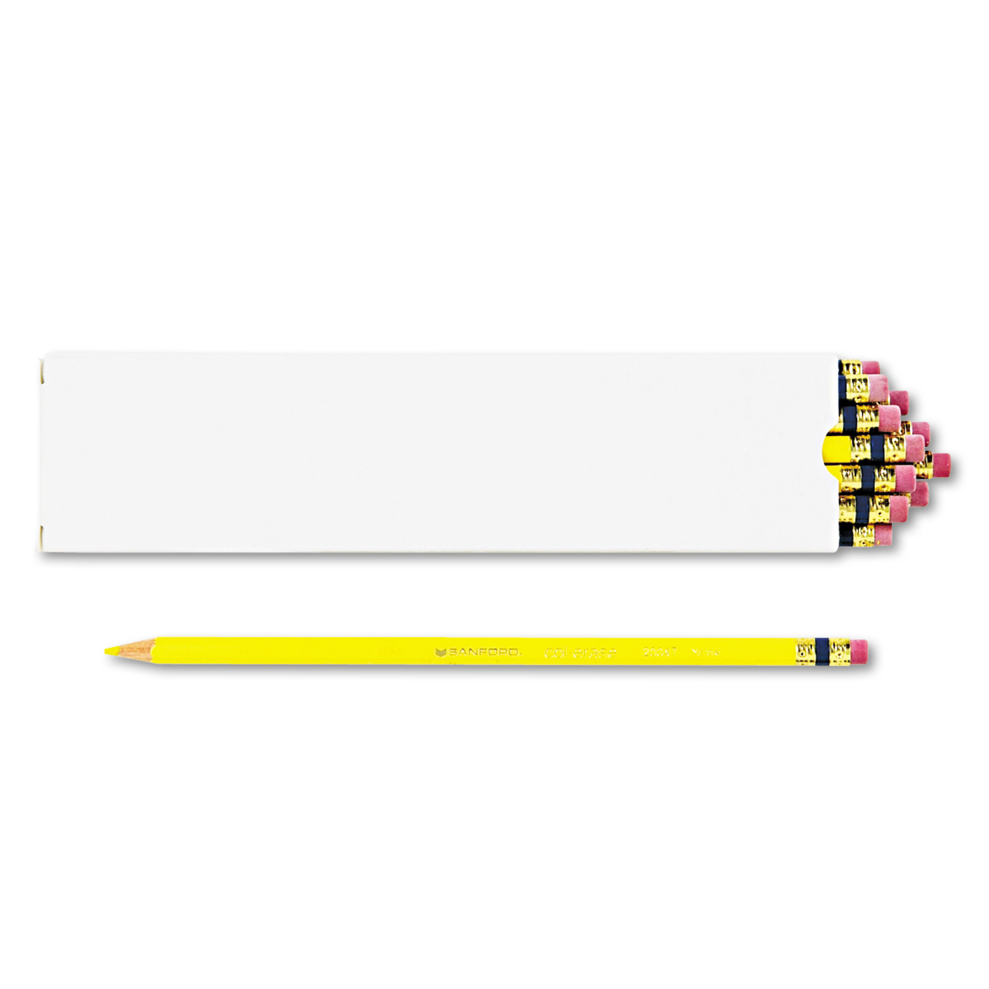 Prismacolor Col-Erase - Pencil Eraser Tipped - 12 Colors - Paxton/Patterson