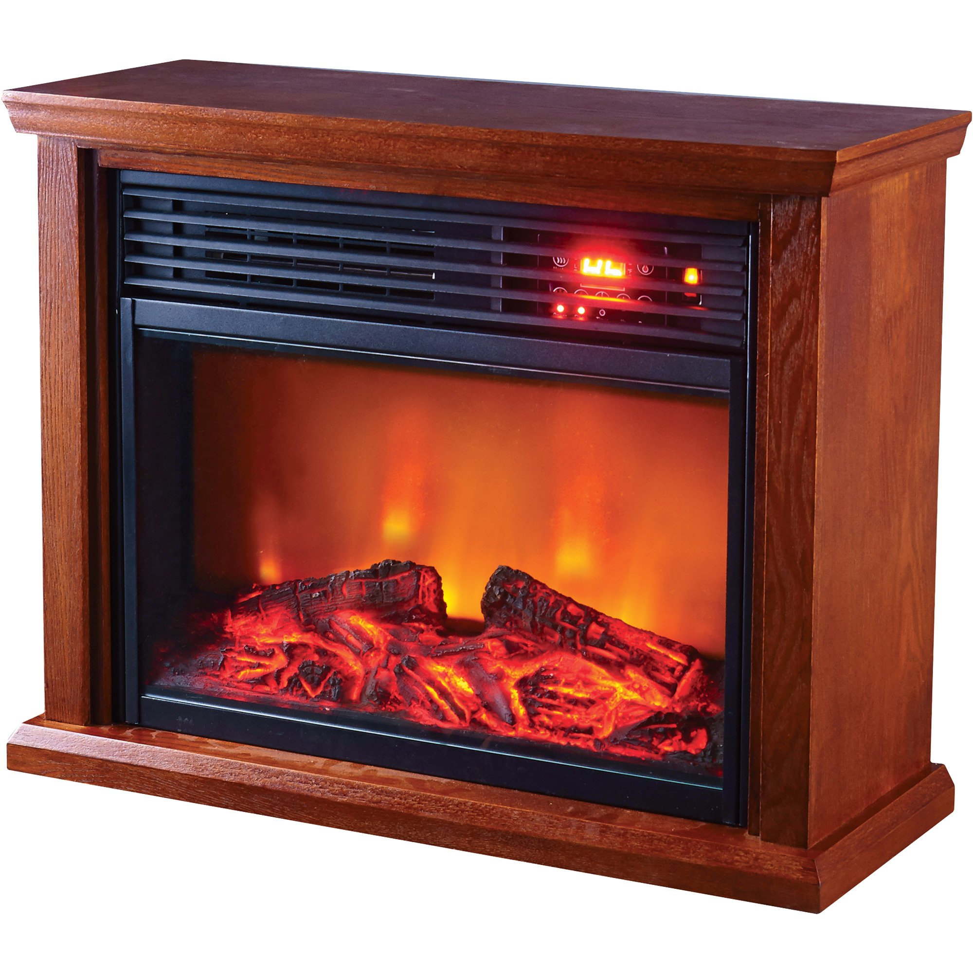 ProFusion Heat Infrared Electric Fireplace — 5118 BTU, Oak Finish, Model#  GDIFP-1500R | Northern Tool