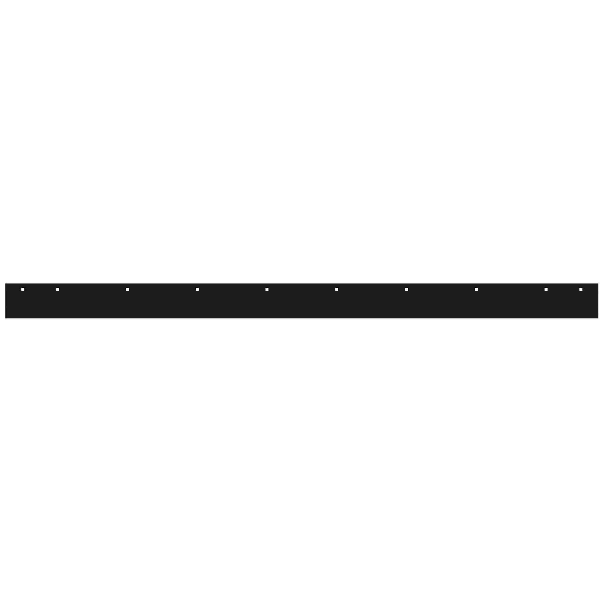 Buyers SAM, Snowplow Cutting Edge, Material Carbon Steel, Length 108 ft, Model# 1304759