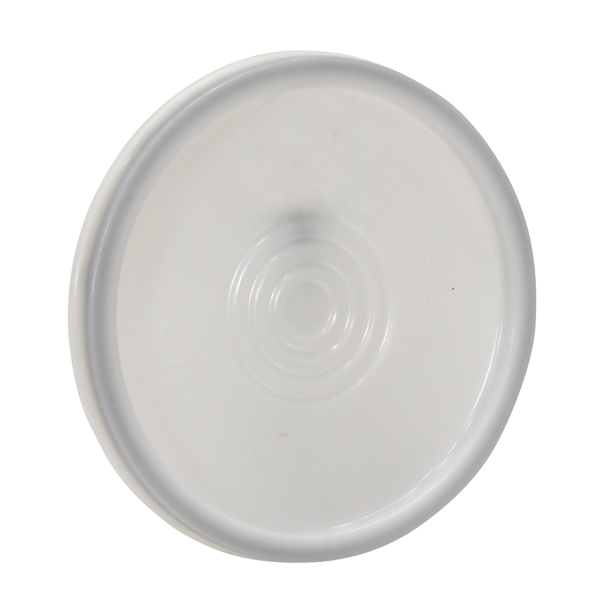 Vestil High Density Polyethylene 3-1/2, 5 and 6 Gallon Standard Lid Natural