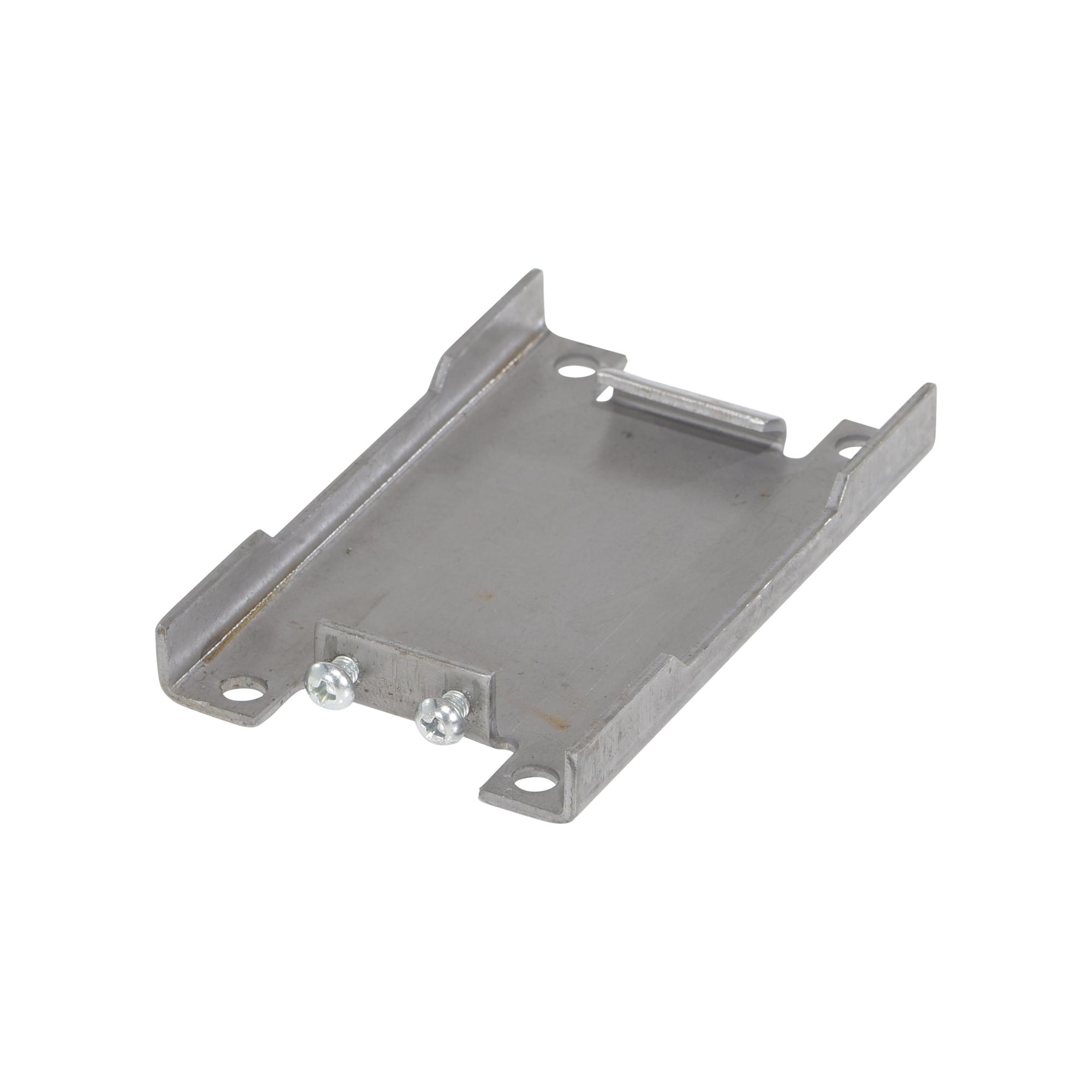 Vestil Steel Caster Mounting Plate - Pre-Drilled, Unpainted, Model# CST-CP-S-234X358