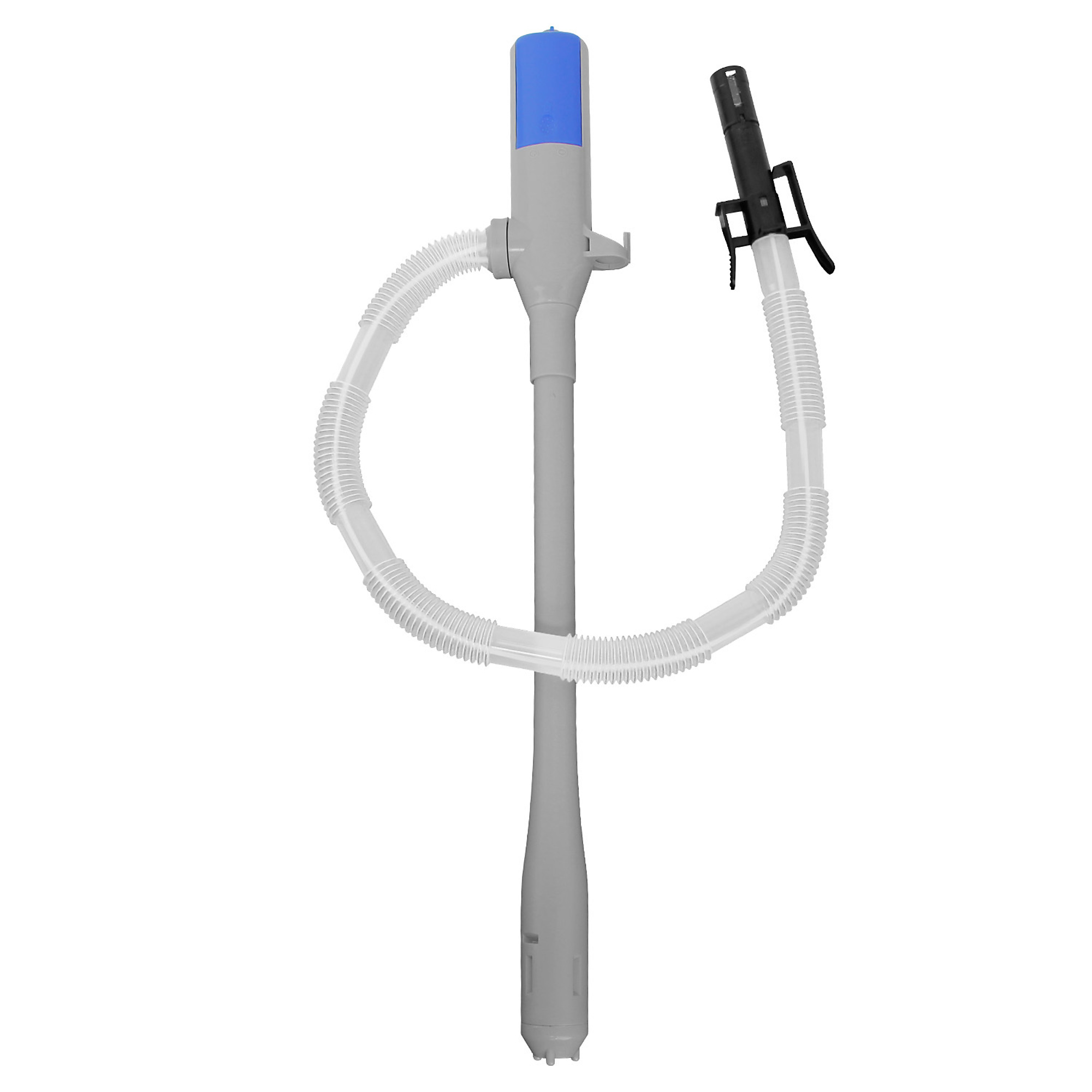 TeraPump, Universal Transfer Pump, Flow 2.4 GPM, Hose Length 1.5 ft, Battery Size AA, Model# TRHA03
