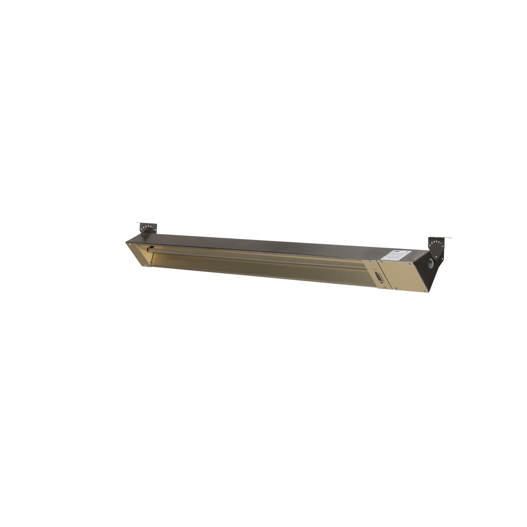 Fostoria Outdoor/Indoor Quartz Infrared Heater, Electric, Stainless Steel, 2250W, 480V, Model# OCH-57-480V-SSE