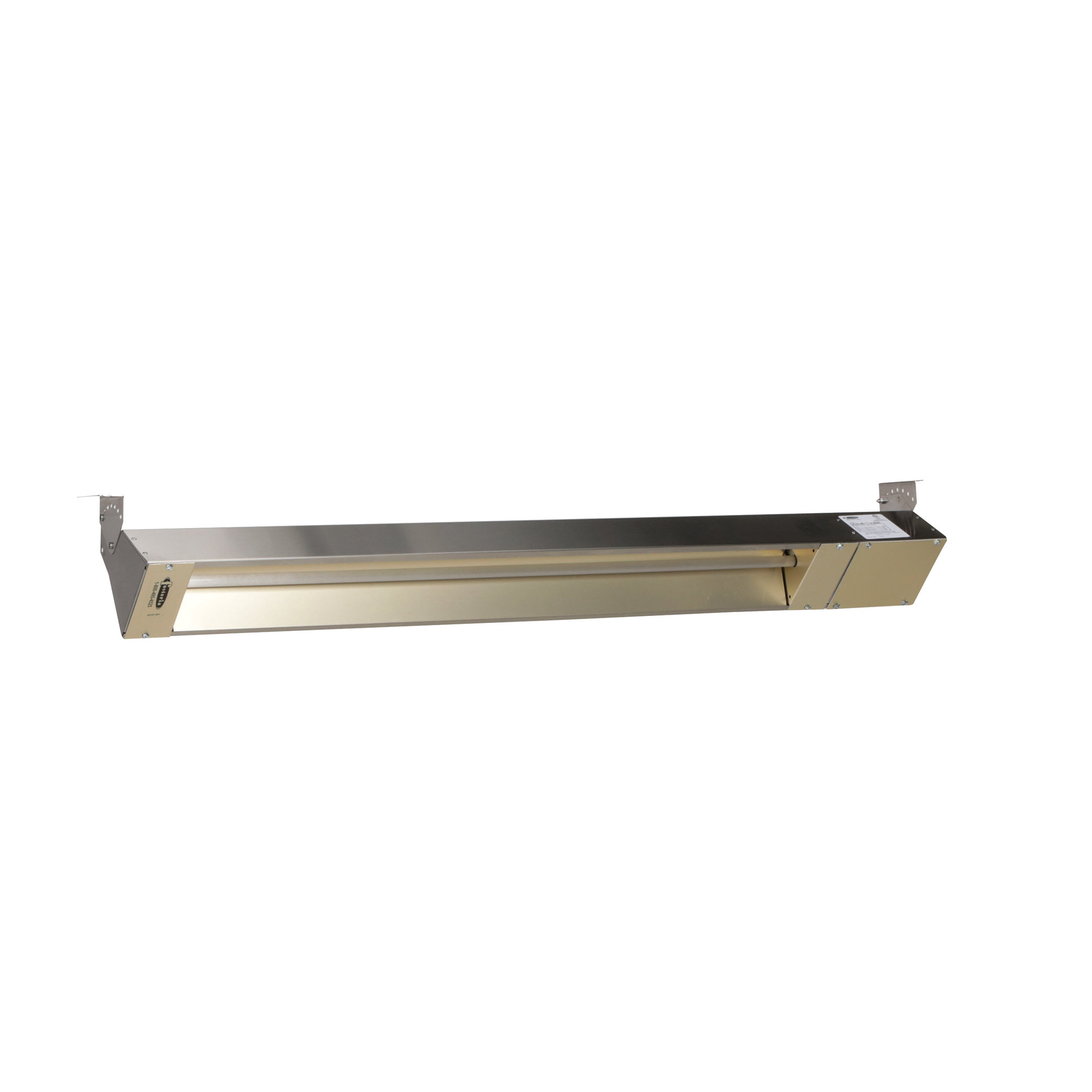 Fostoria Outdoor/Indoor Quartz Infrared Heater, Electric, Stainless Steel, 2000W, 277V, Model# OCH-46-277V-SSE