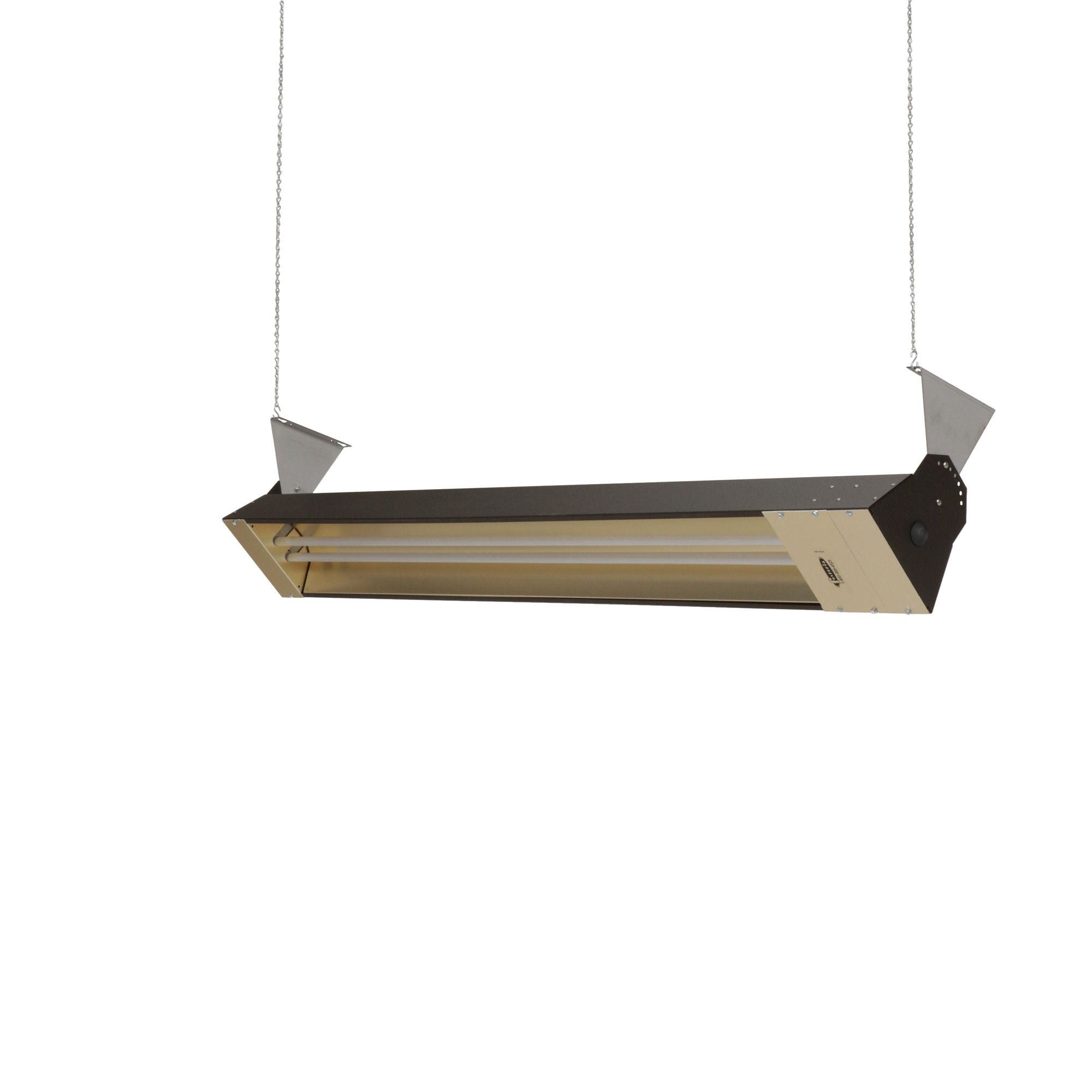 TPI Outdoor/Indoor Quartz Infrared Heater, Electric, Steel, 4000W 208V, Model# OCH2-55-208V