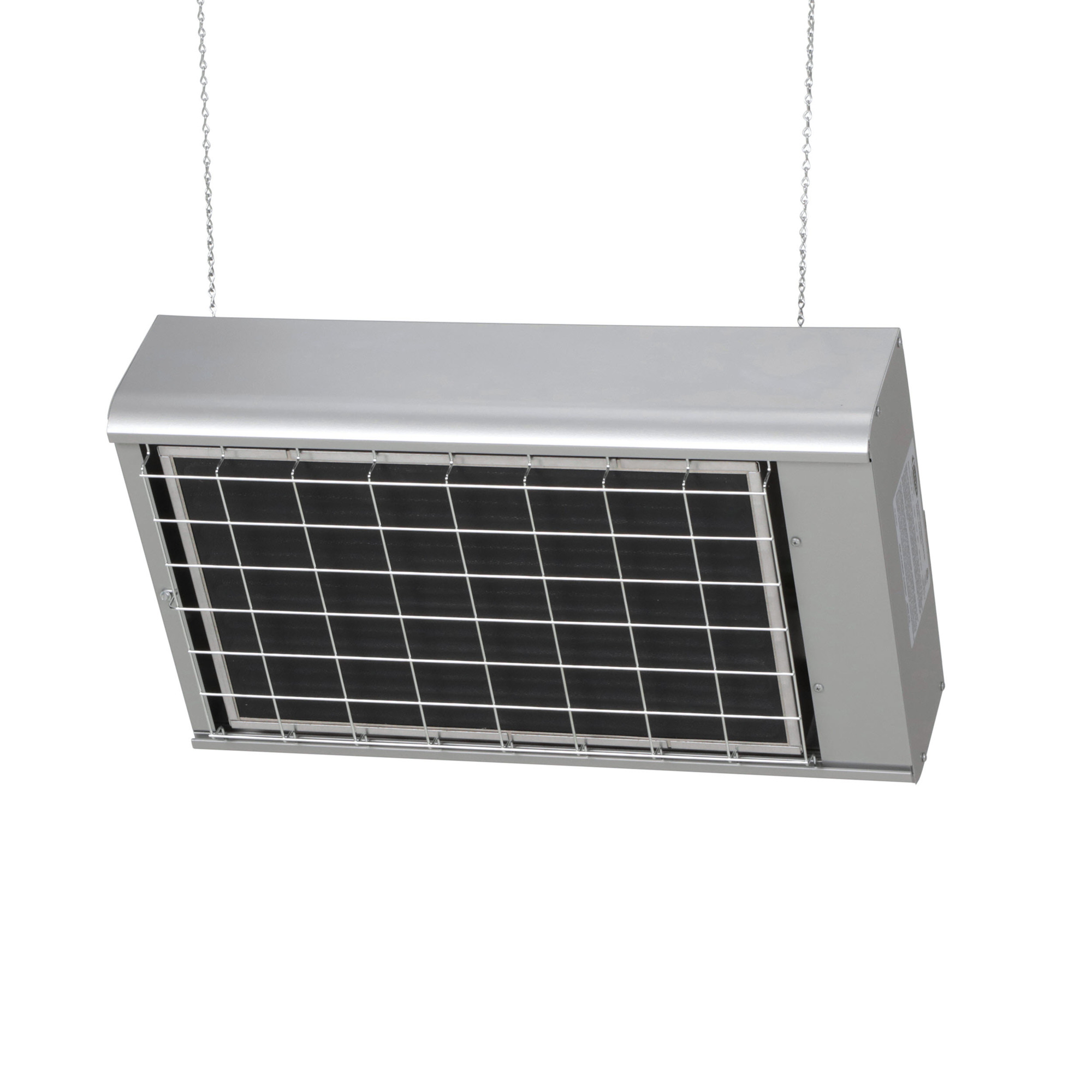 TPI Heavy Duty Overhead Flat Panel Heater, 4.3 KW 277V, Electric, Aluminum, Model# FSA-4327-1