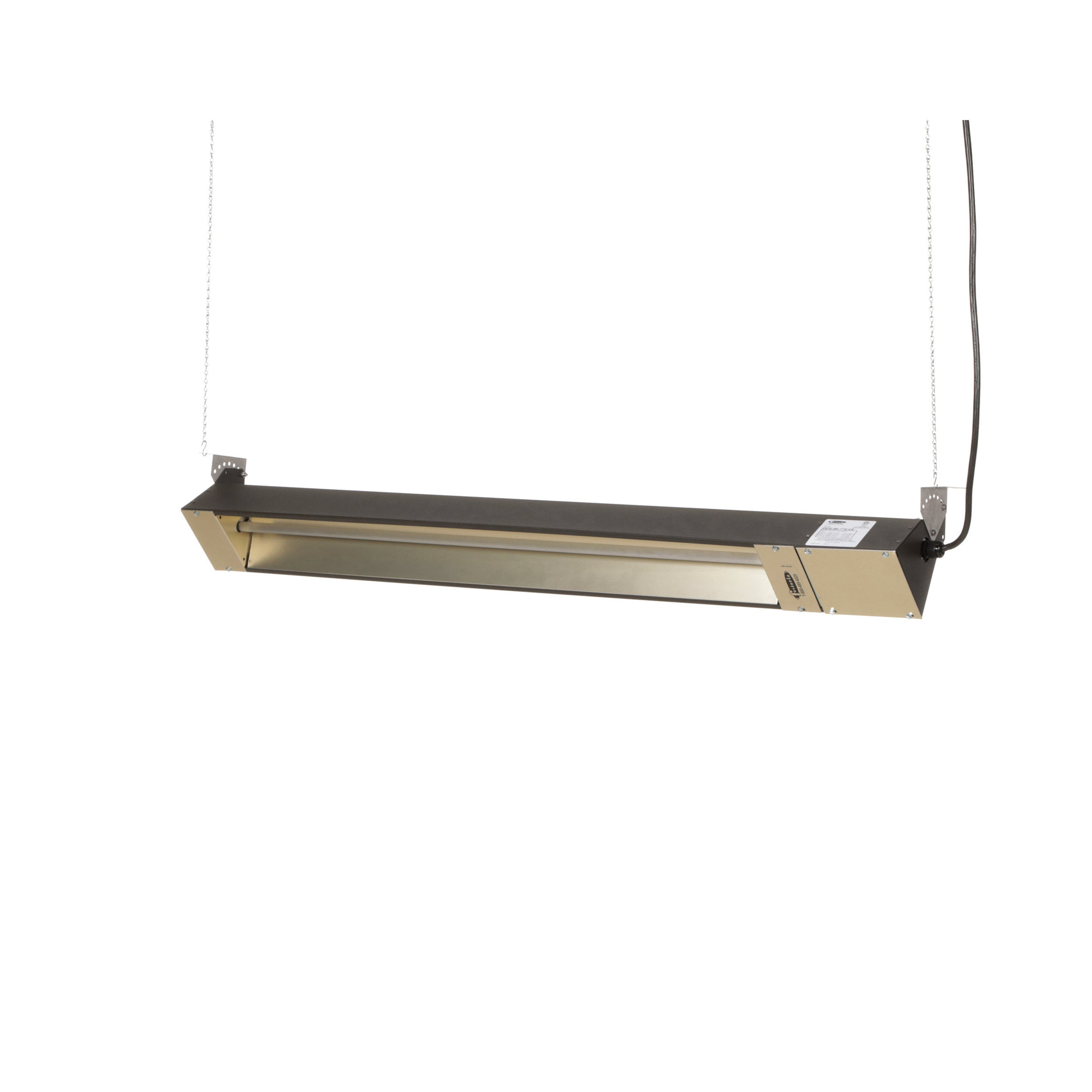 TPI Outdoor/Indoor Quartz Infrared Heater, Electric, Steel, 1500W 120V, Model# OCH-46-120VCE