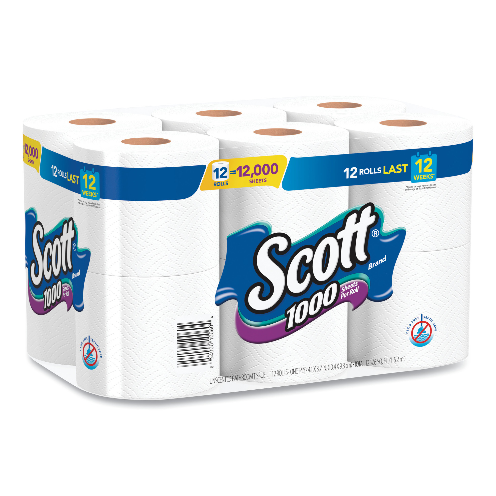 4 x SCOTTONELLE Toilet Paper 12 Rolls : : Health & Personal  Care