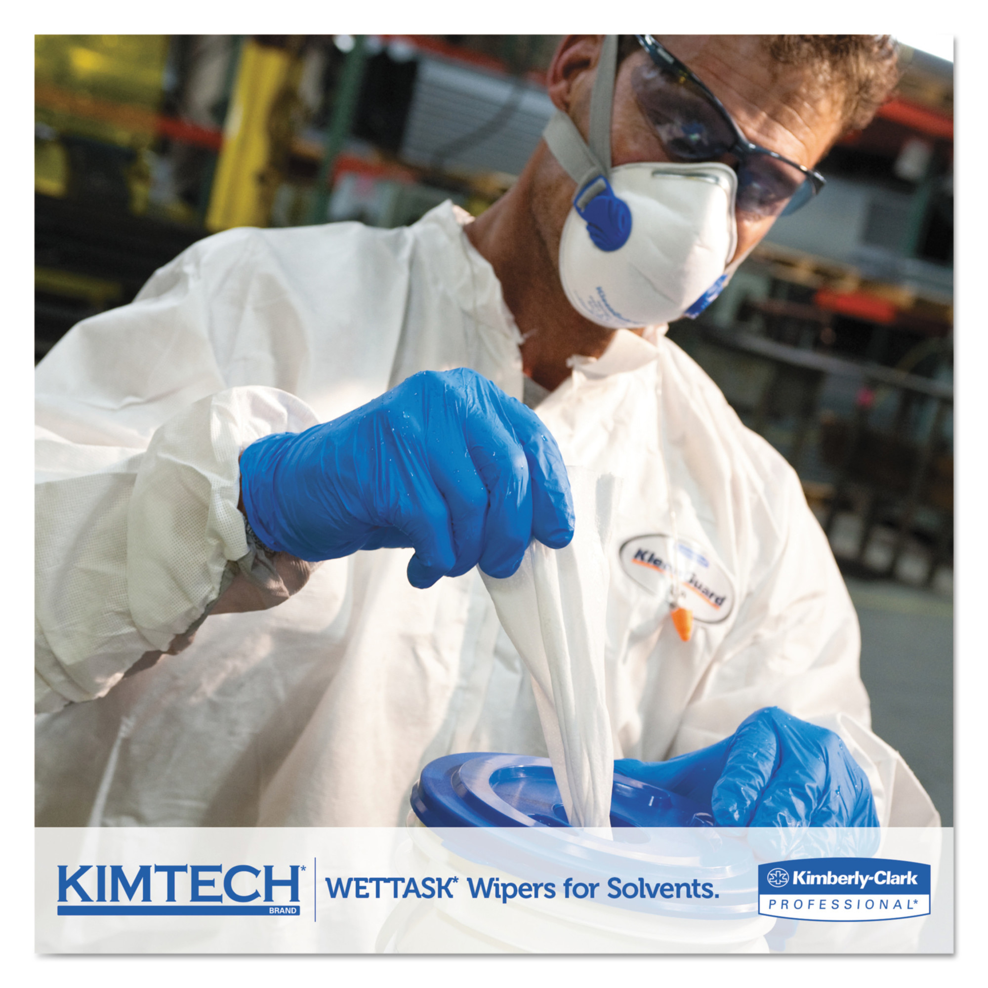 Wettask System Kimtech WetTask System for Solvents, Wipers Only, Product Type Wipes ...