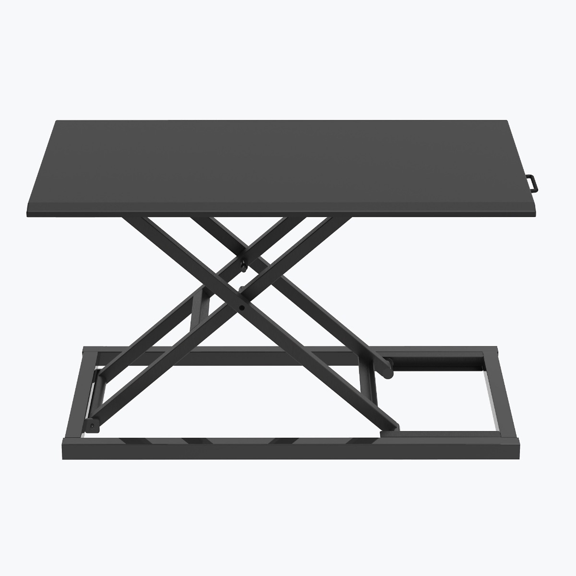 Luxor Pneumatic Standing Desk Converter - Black, Model# CVTR32-BK