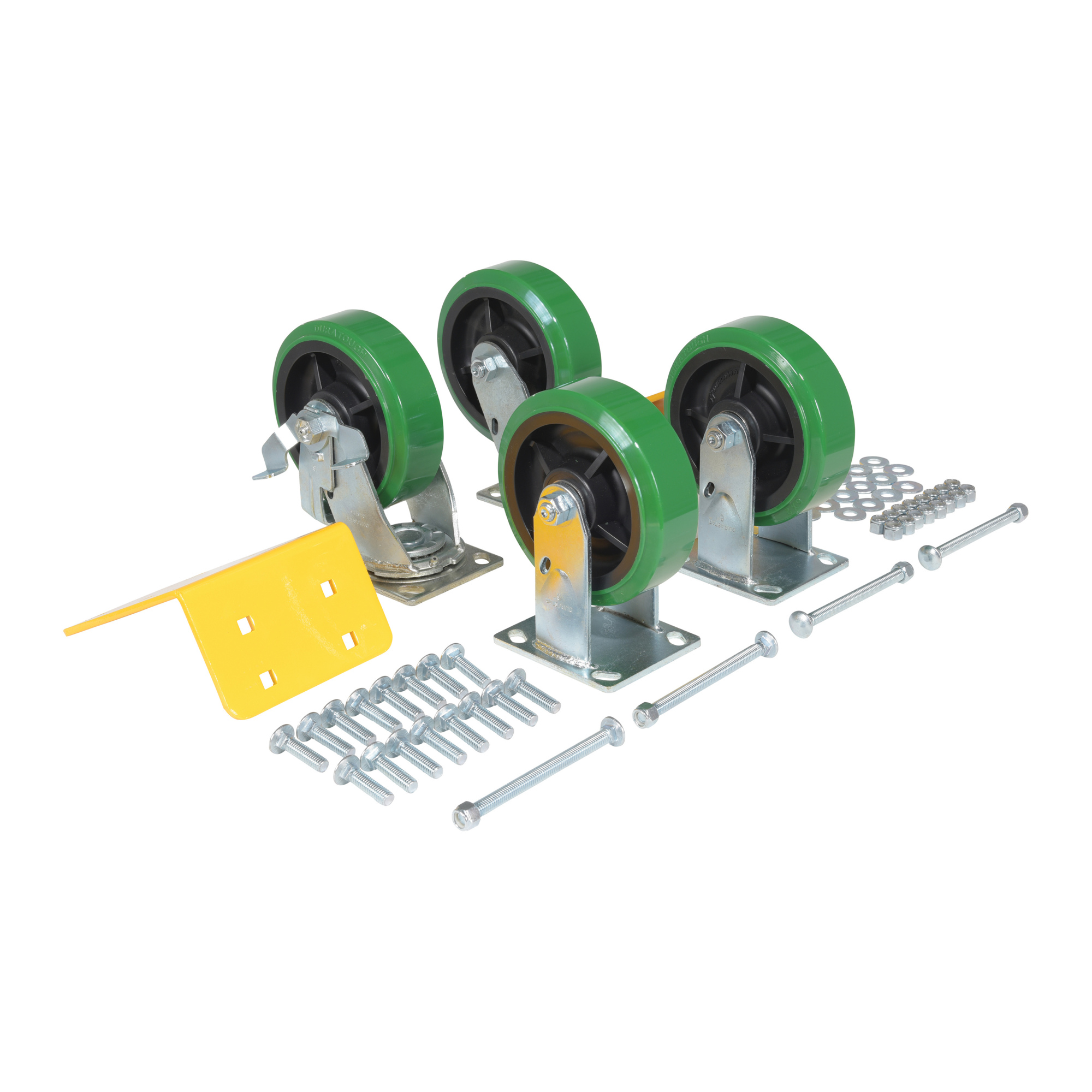 Vestil, Polyurethane caster kit 3.6k capacity, Capacity 3600 lb, Volume ...