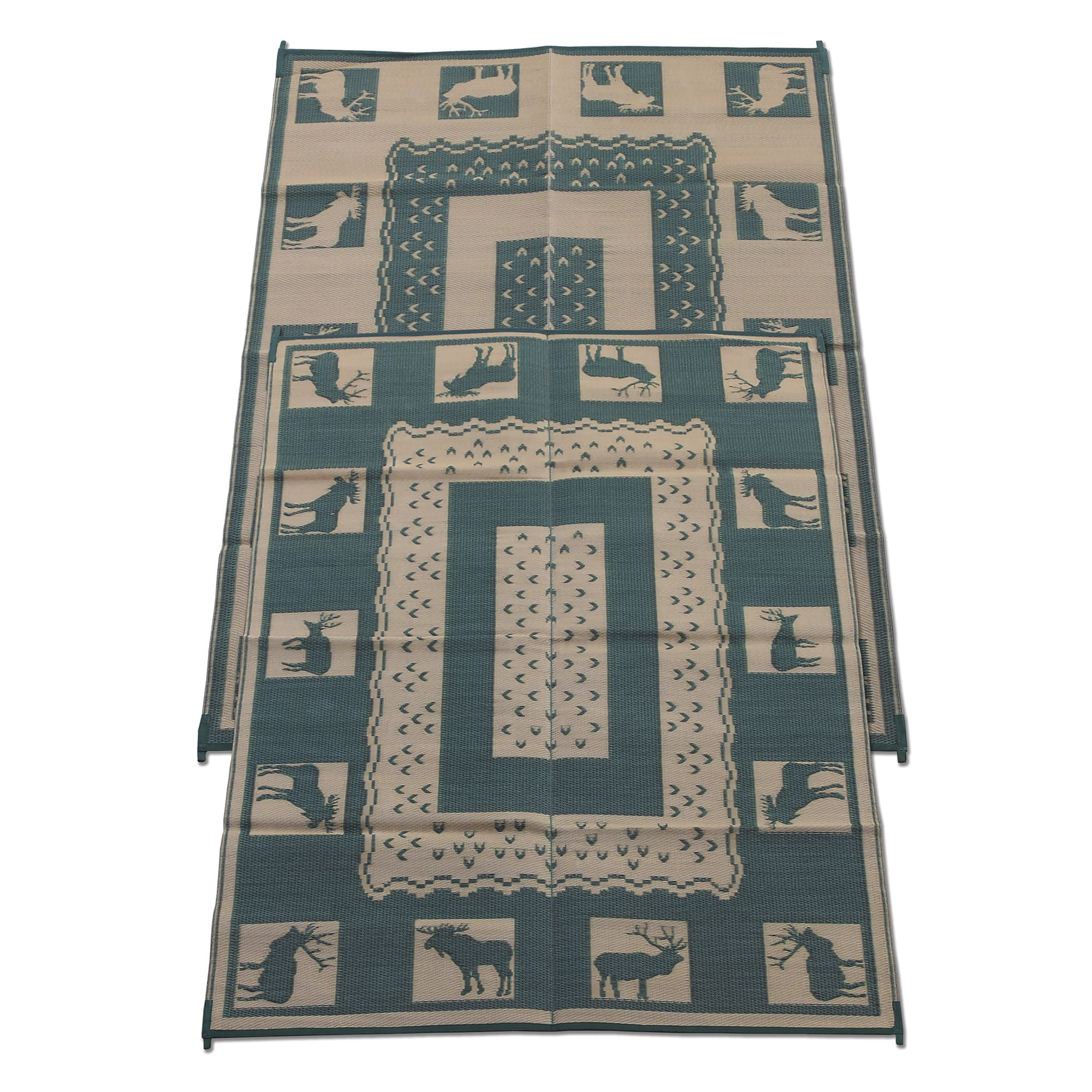 Outdoor Reversible Patio/RV Mat — Wilderness