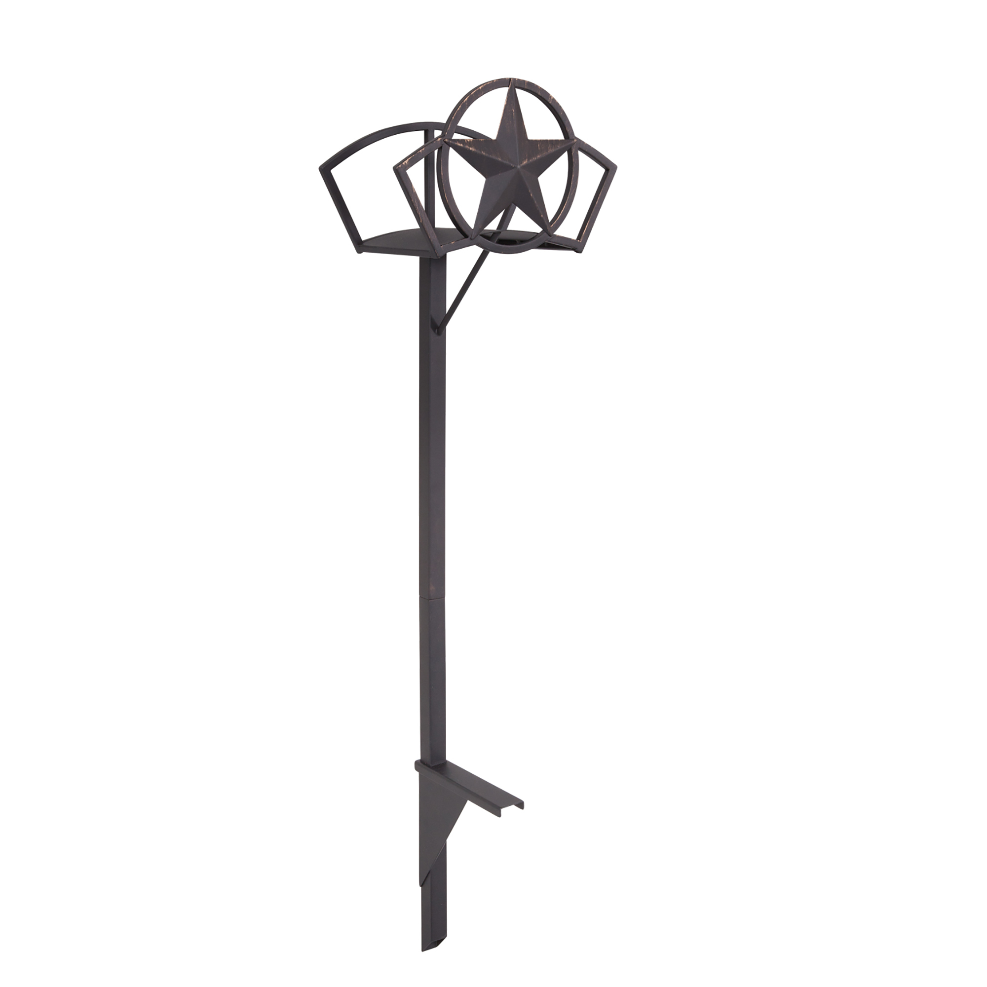Liberty Garden Products, Star Hose Stand Kd, Hose Length Capacity 150 ft, Frame Material Steel, Color Black, Model# 117-KD