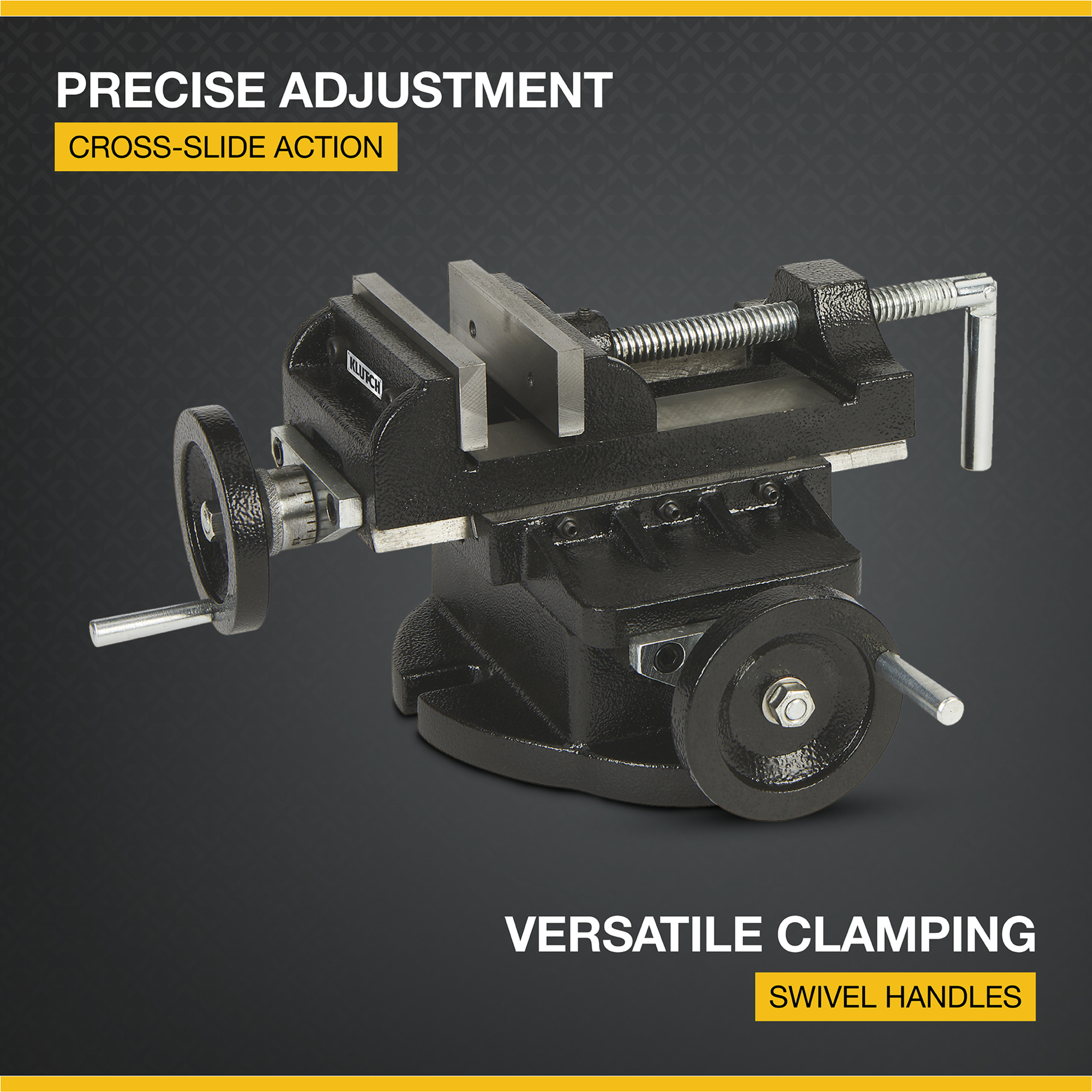 3In Cross Sliding Drill Press Vise Slide Vice Precision Machine Shop