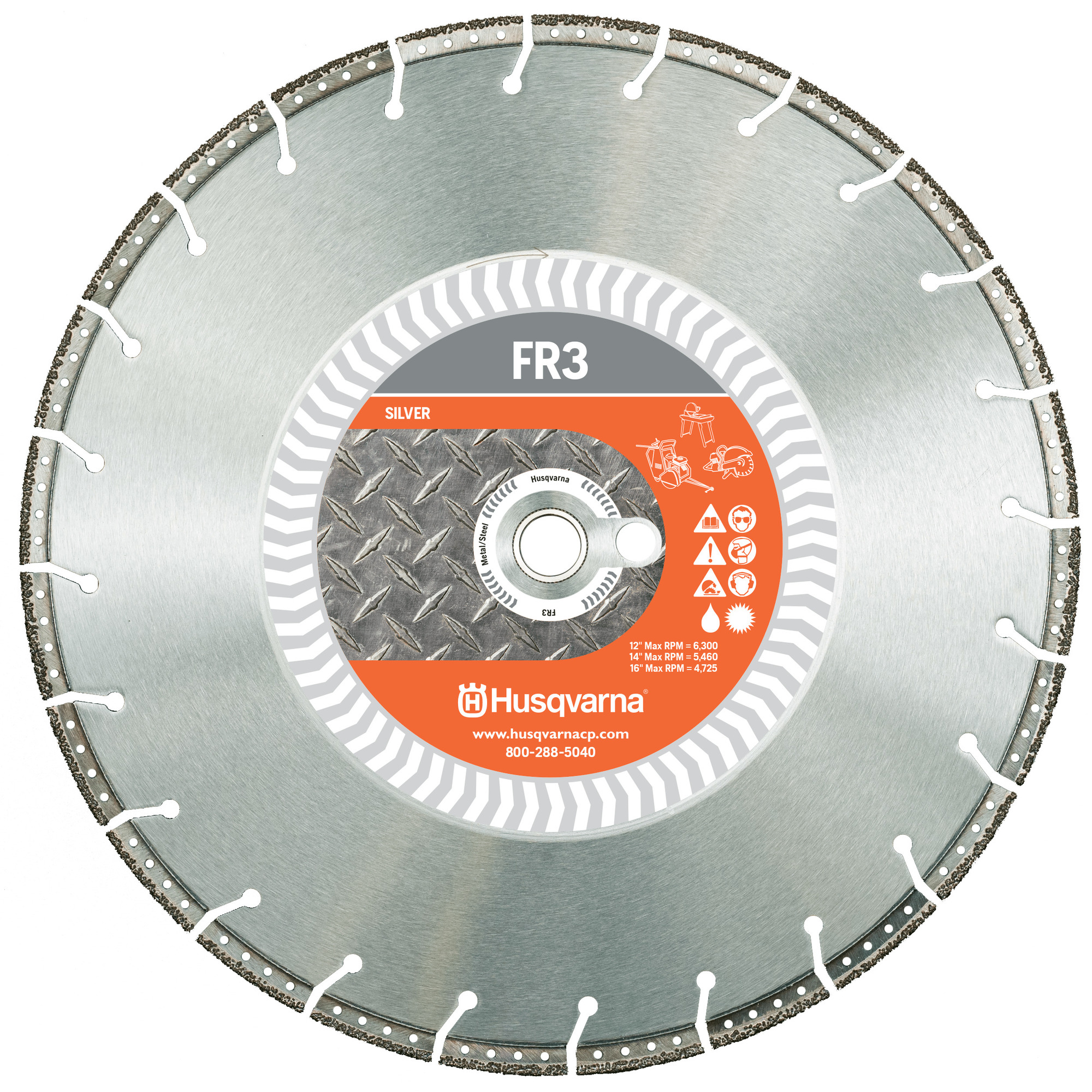 Husqvarna, FR3 14in. blade, Blade Diameter 14 in, Included (qty.) 1, Model# 542777184