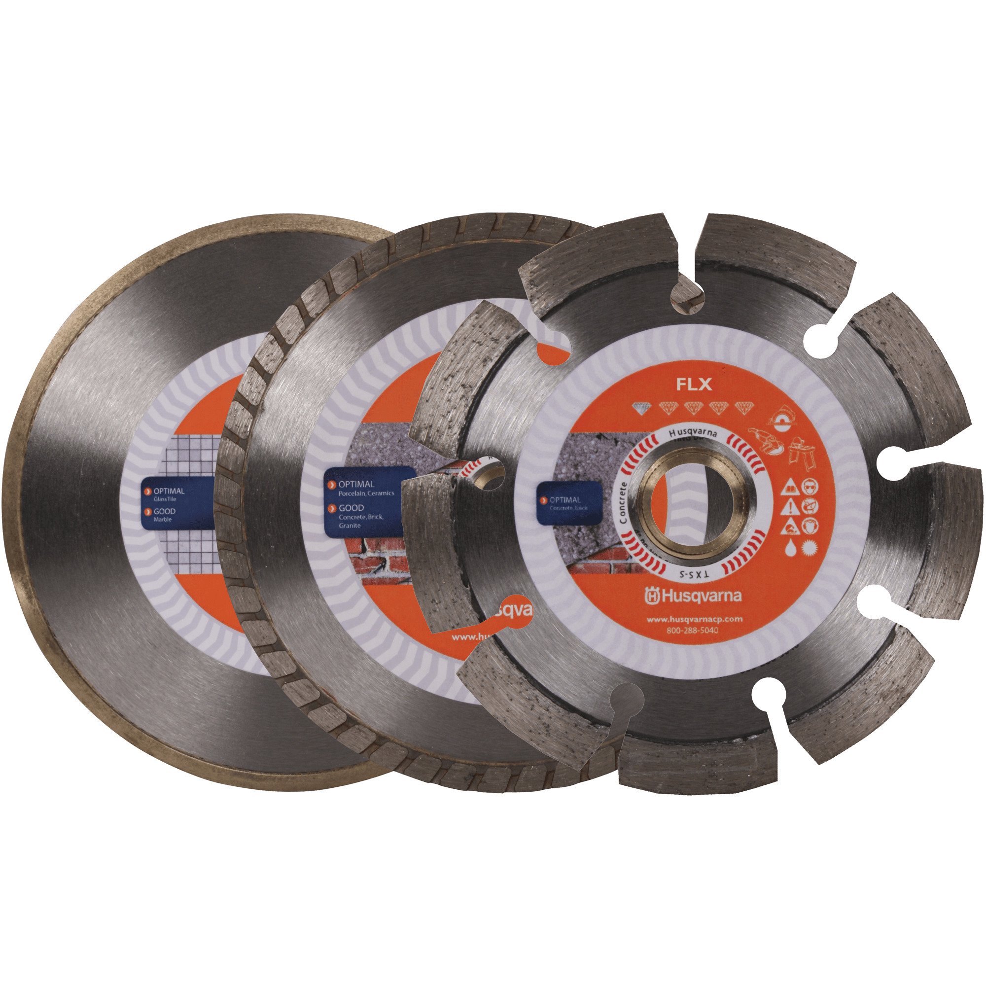 Husqvarna FLX saw balde, Blade Diameter 4 1/2 in, Included