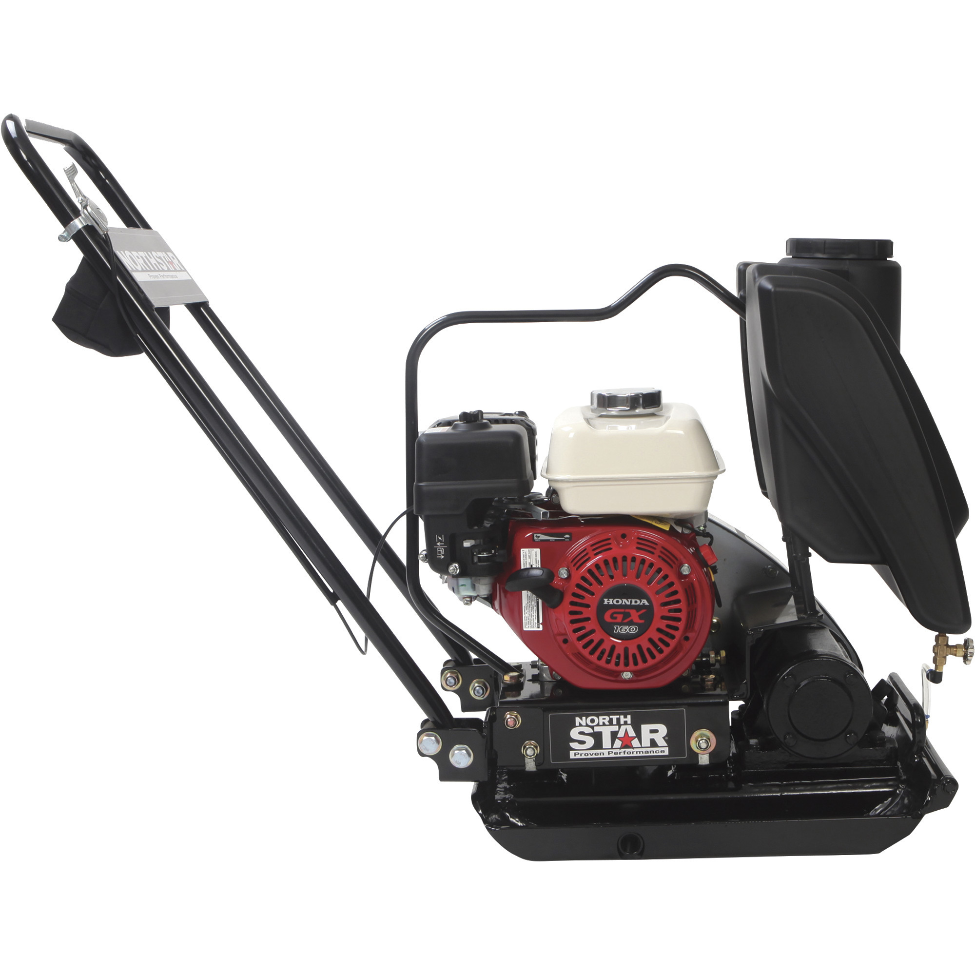 NorthStar Single-Direction Plate Compactor with Water Tank — With 5.5 ...