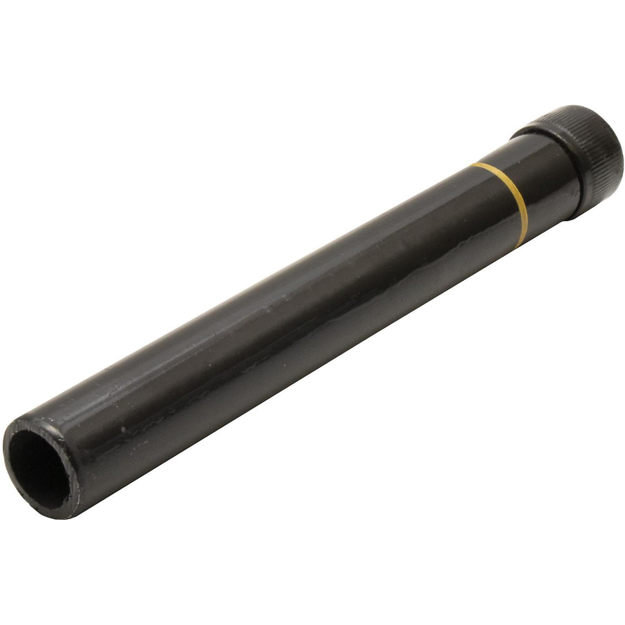 Marshalltown Spin Screed Drive Tool - Heavy-Duty Steel, Fits #4 Rebar, Gold Elevation Marking, Model# SPNDTSP