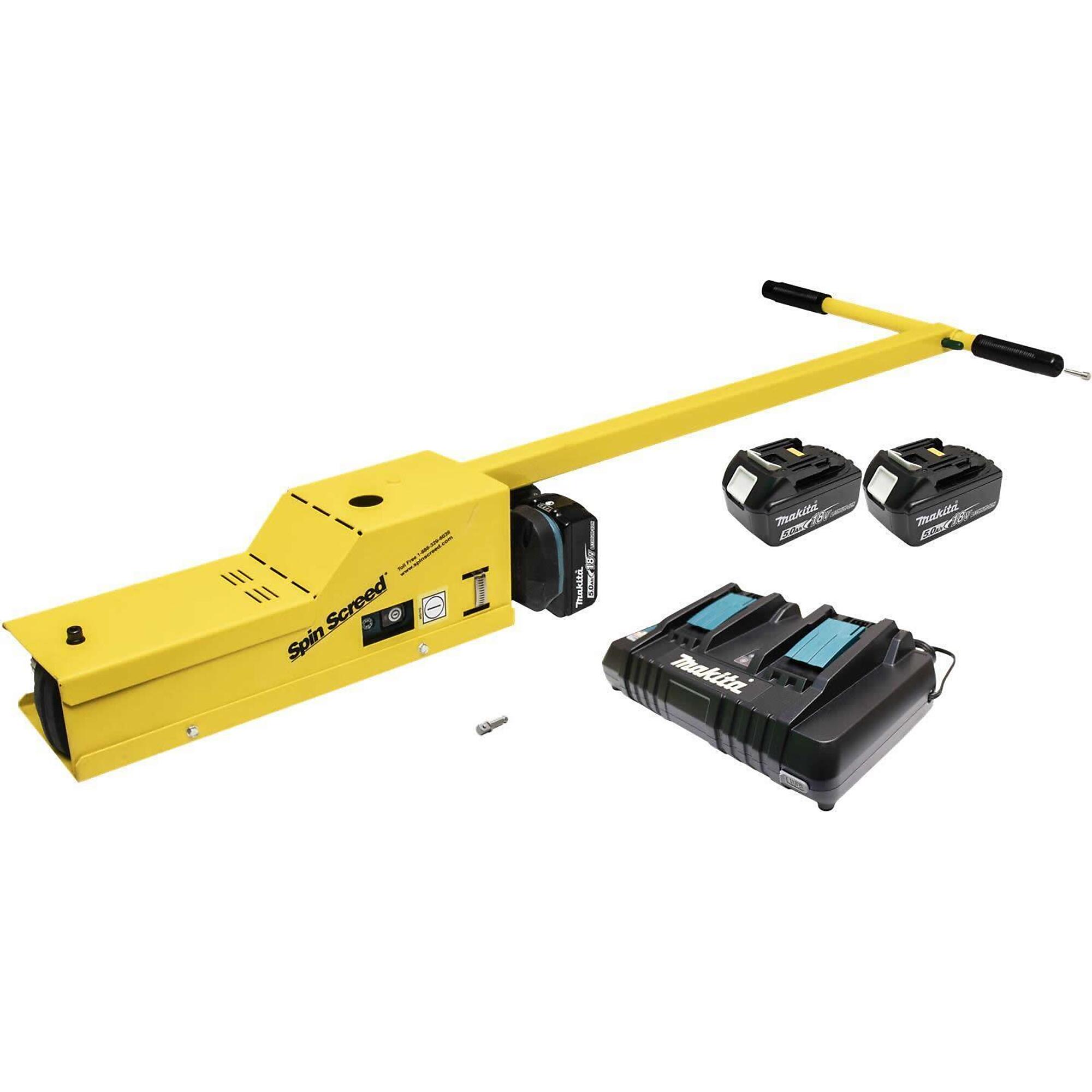 Marshalltown Spin Screed 18V Power Unit Only, Model# SPNRSS18V