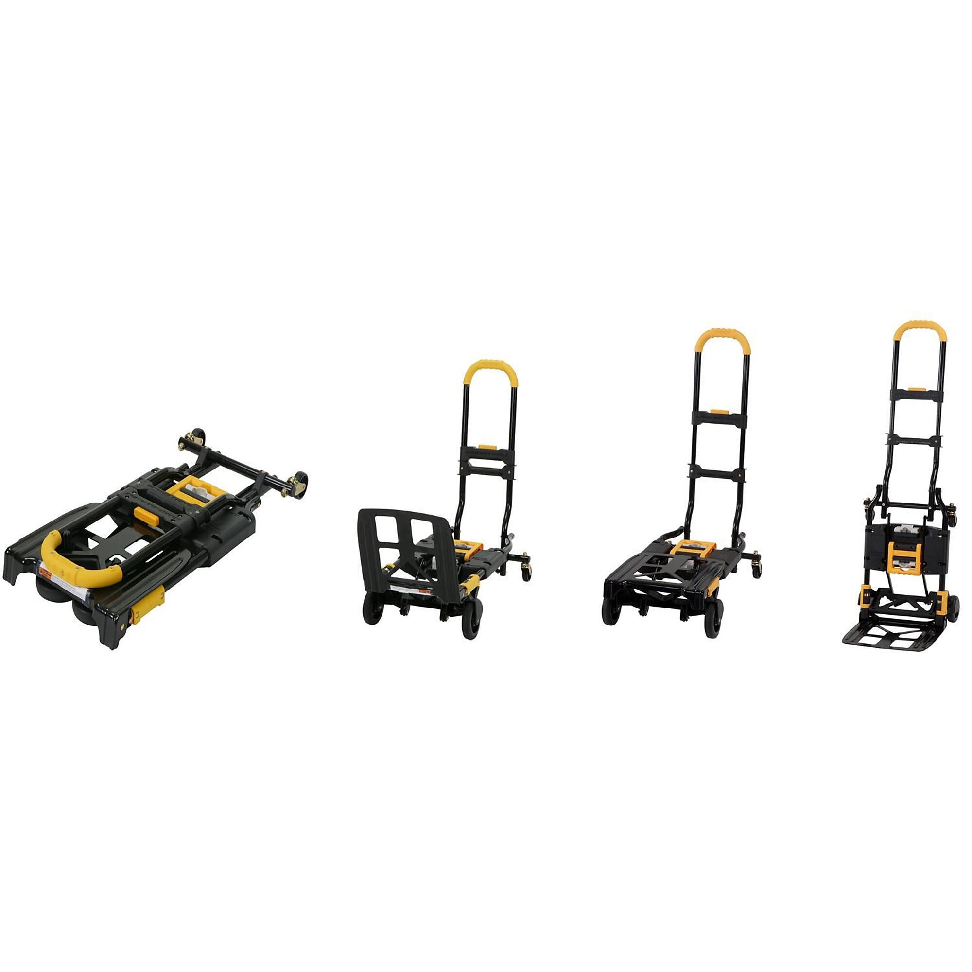 Cosco Folding 2in.-1 Hand Truck With Extendable Handle, Load Capacity 300 Lb, Height 15.43 In - View #2