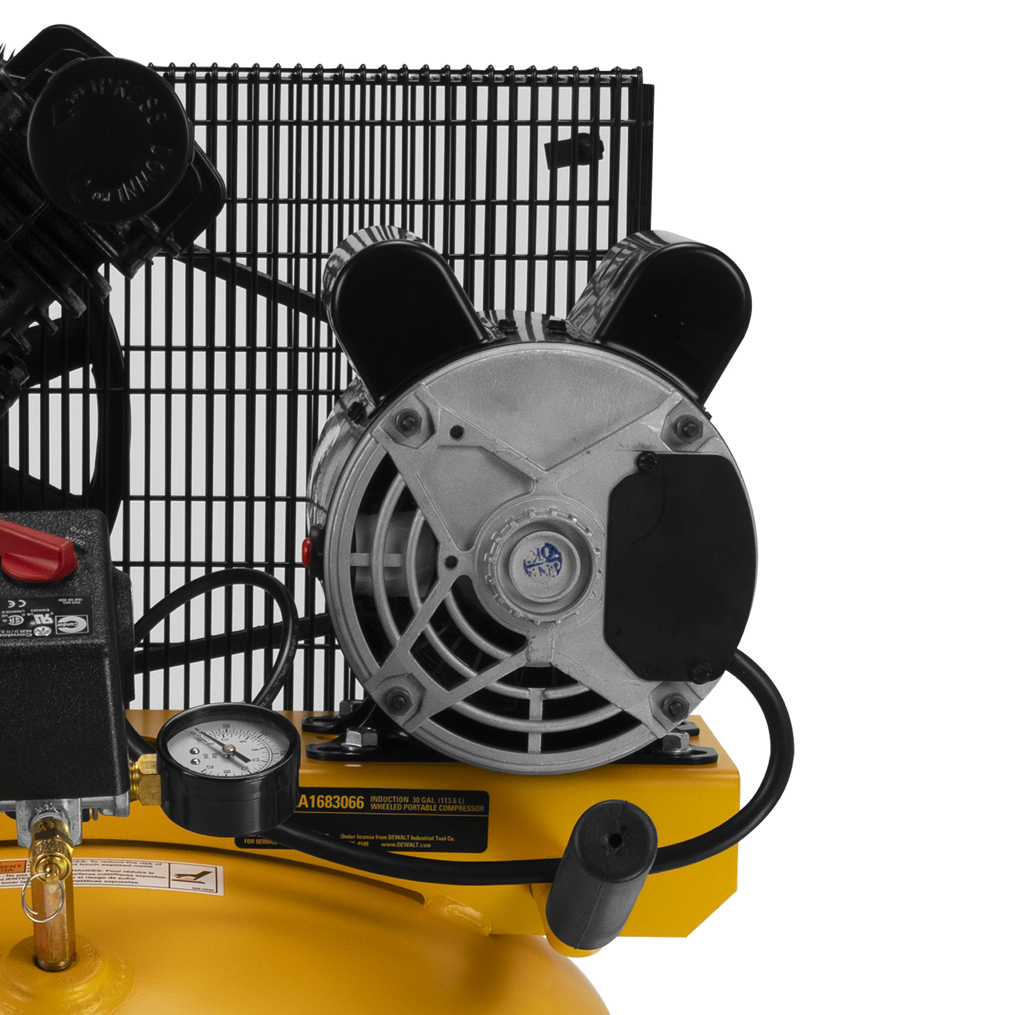 DEWALT 30 Gallon Portable Air Compressor Vertical V Twin 1.6 HP