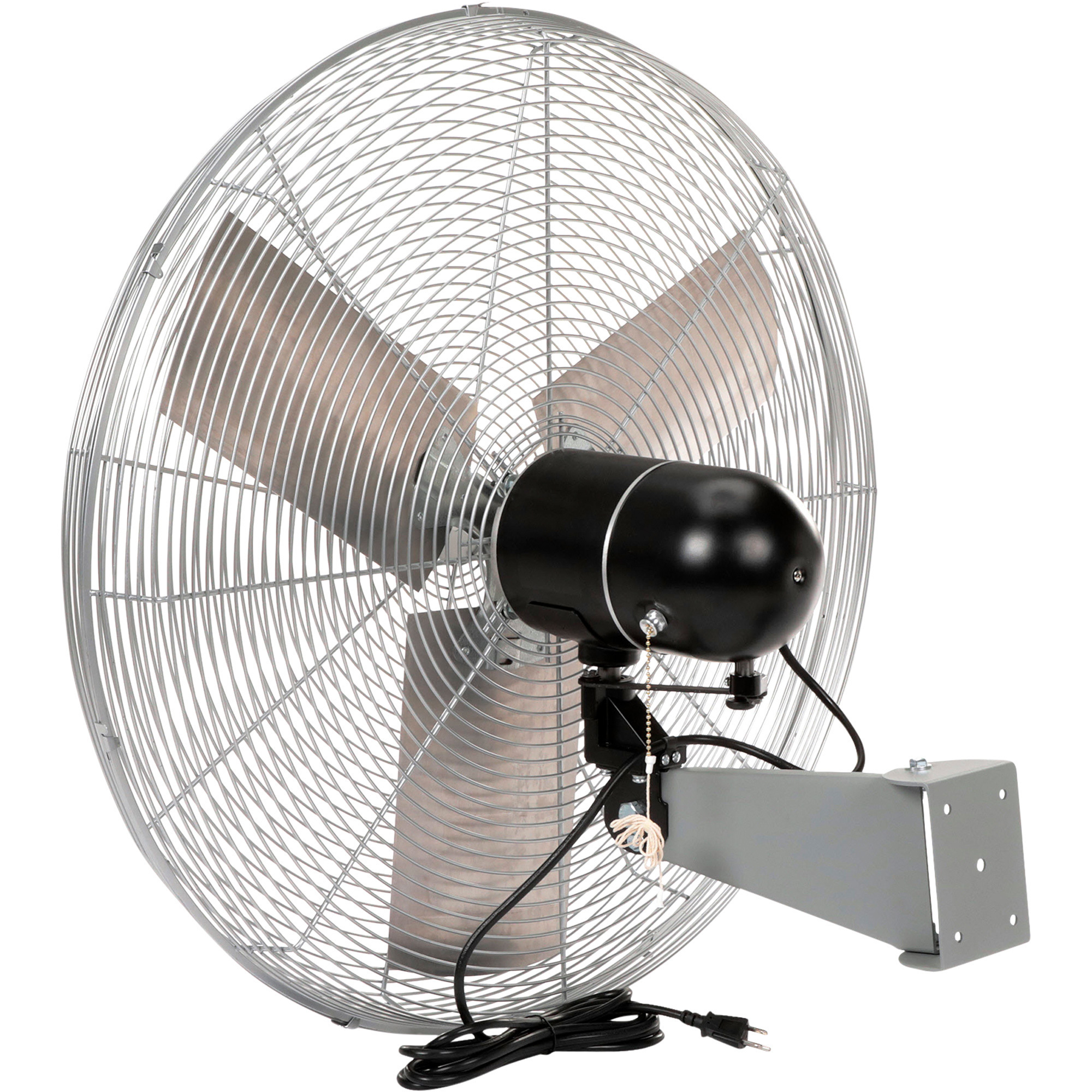 TPI Industrial Wall-Mount Oscillating Fan - 30in. Diameter