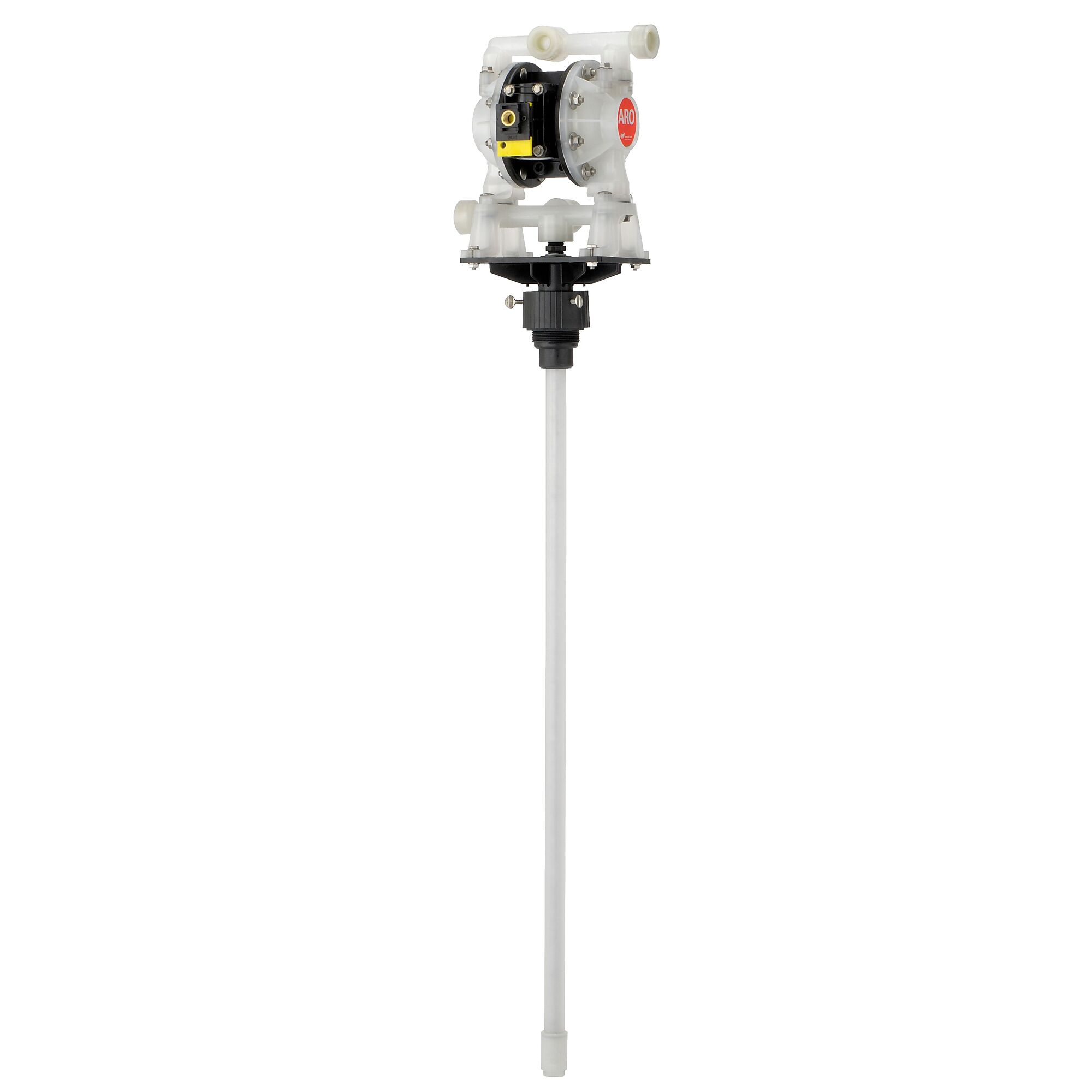 ARO Ingersoll Rand 1/2in. Air Operated drump pump, Flow 14.4 GPM, Inlet Port 1/2 in, Outlet Port 1/2 in, Model# DAB05-PPUU-2-F