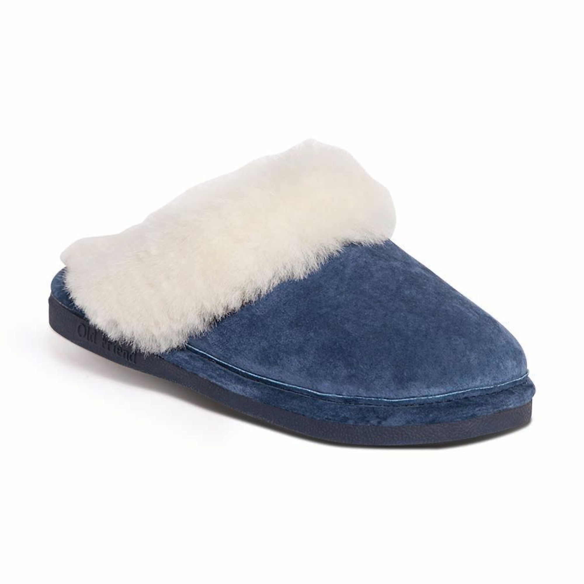 Old Friend Footwear, Women's Scuff, Sheepskin, Size 9, Width