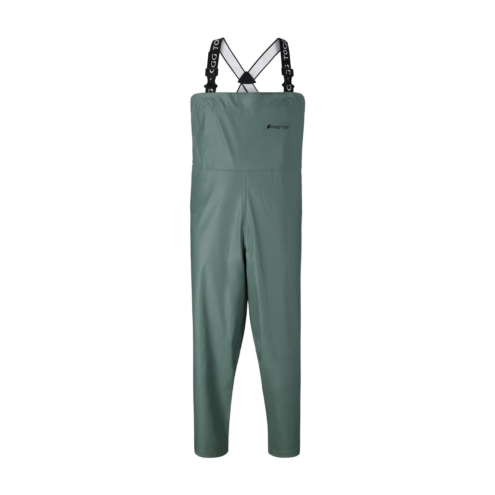 frogg toggs Men's WayPoint Angler Bib | White | Size MD