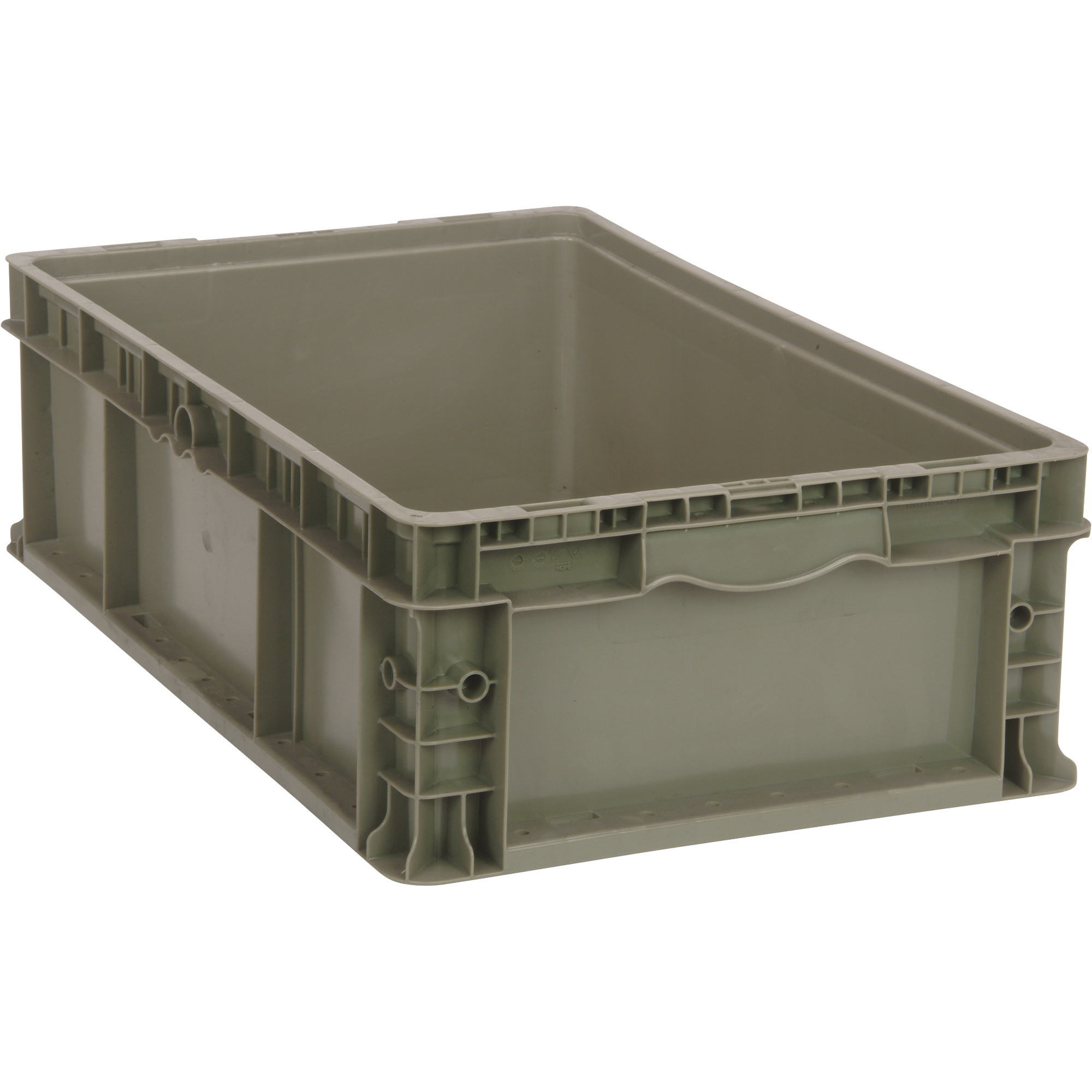 Quantum Straight Wall Container, 24in.L x 15in.W x 9in.H, Model ...