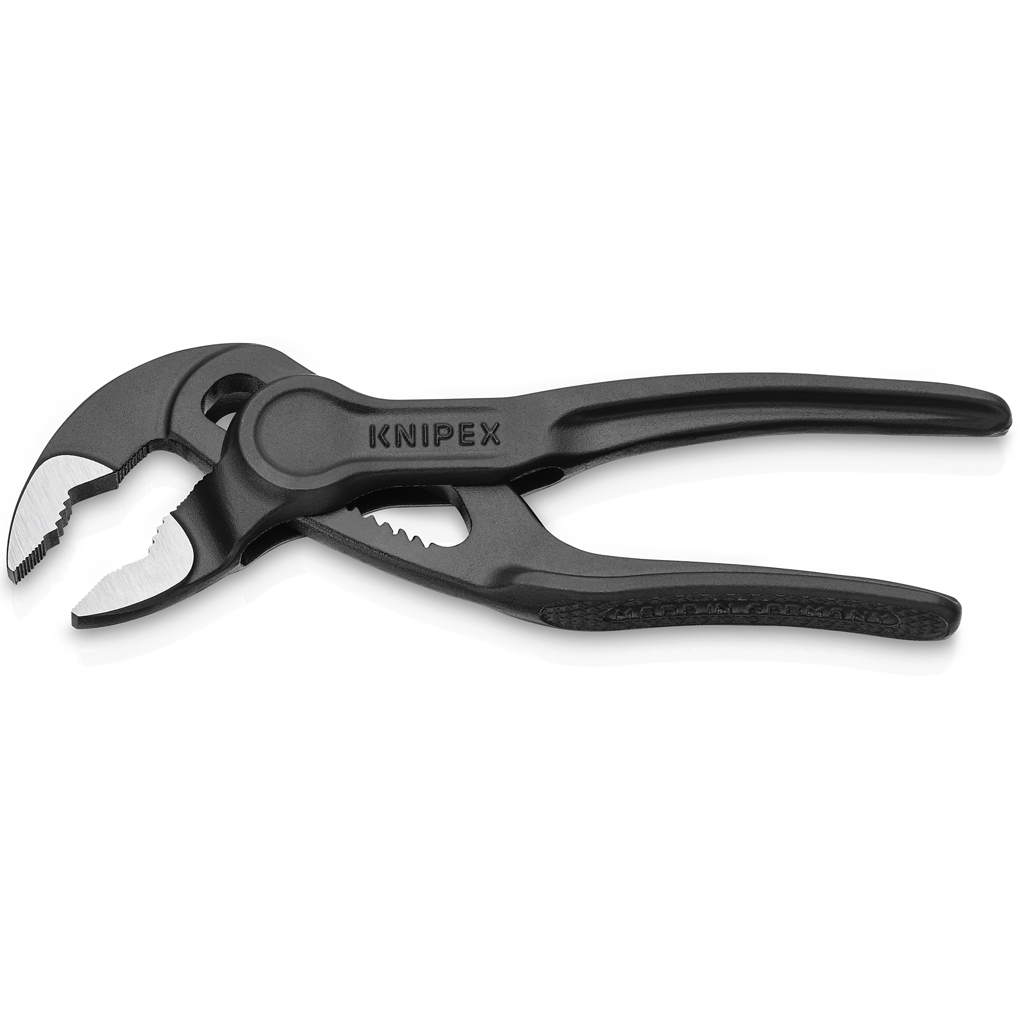 KNIPEX, Cobra Pliers, 4in., Bare handles, embossed, Pieces (qty.) 1