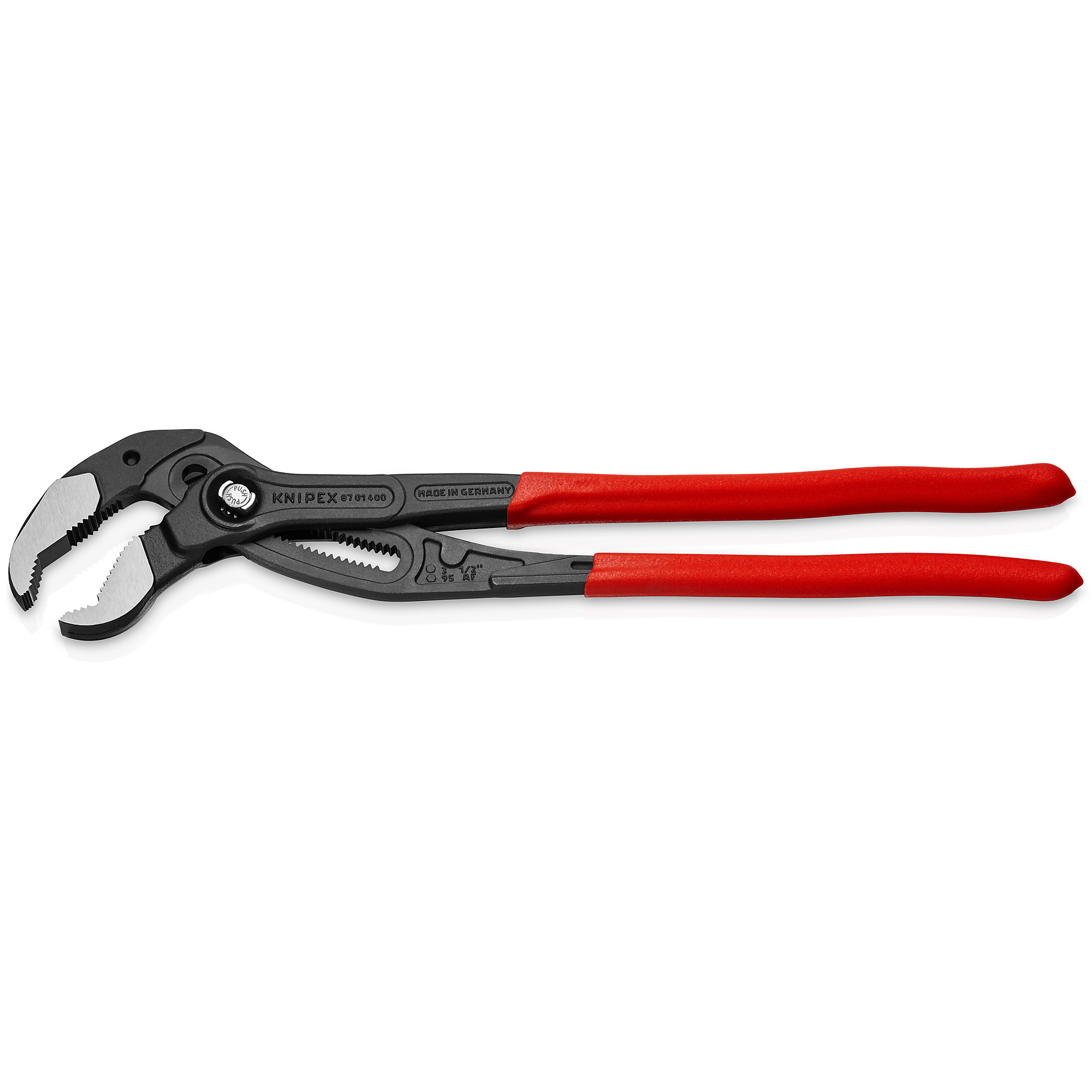 KNIPEX Cobra XL Water Pump Pliers, 16in., 3.75in. Jaw Capacity