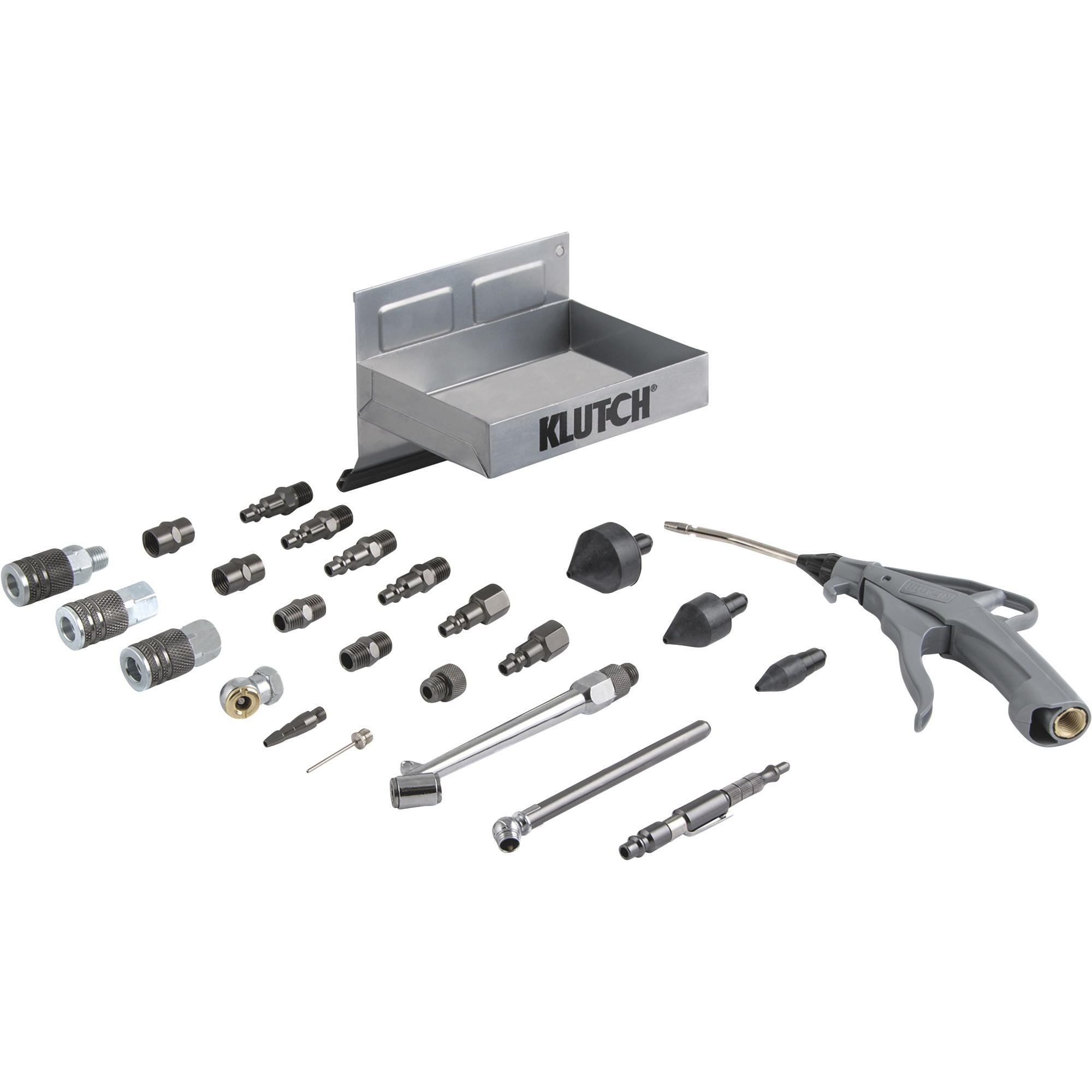 Klutch Professional Air Accessory Kit, 25-Pc.