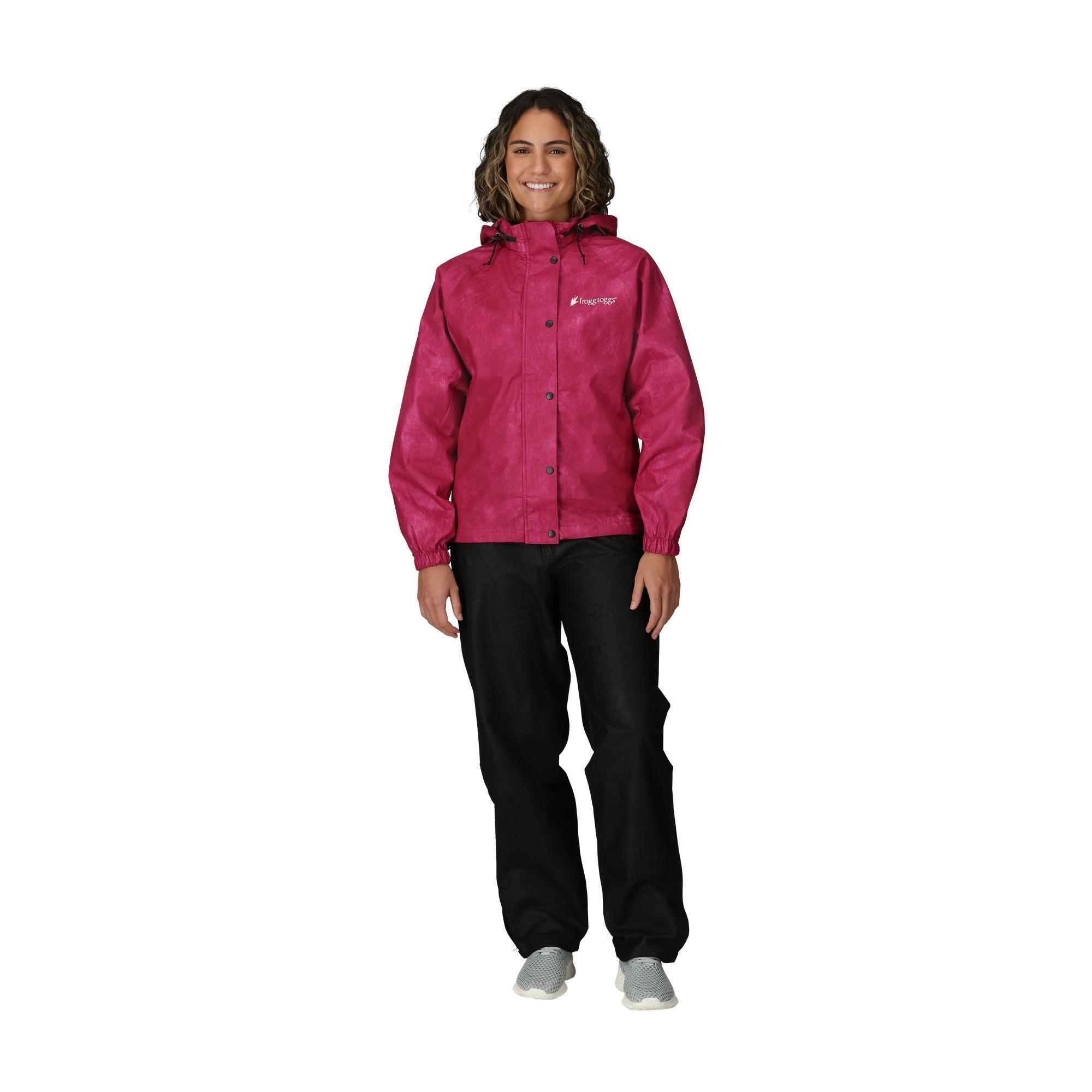 Frogg Toggs Pink Rain Jacket Women's Frogg Toggs Womens Java