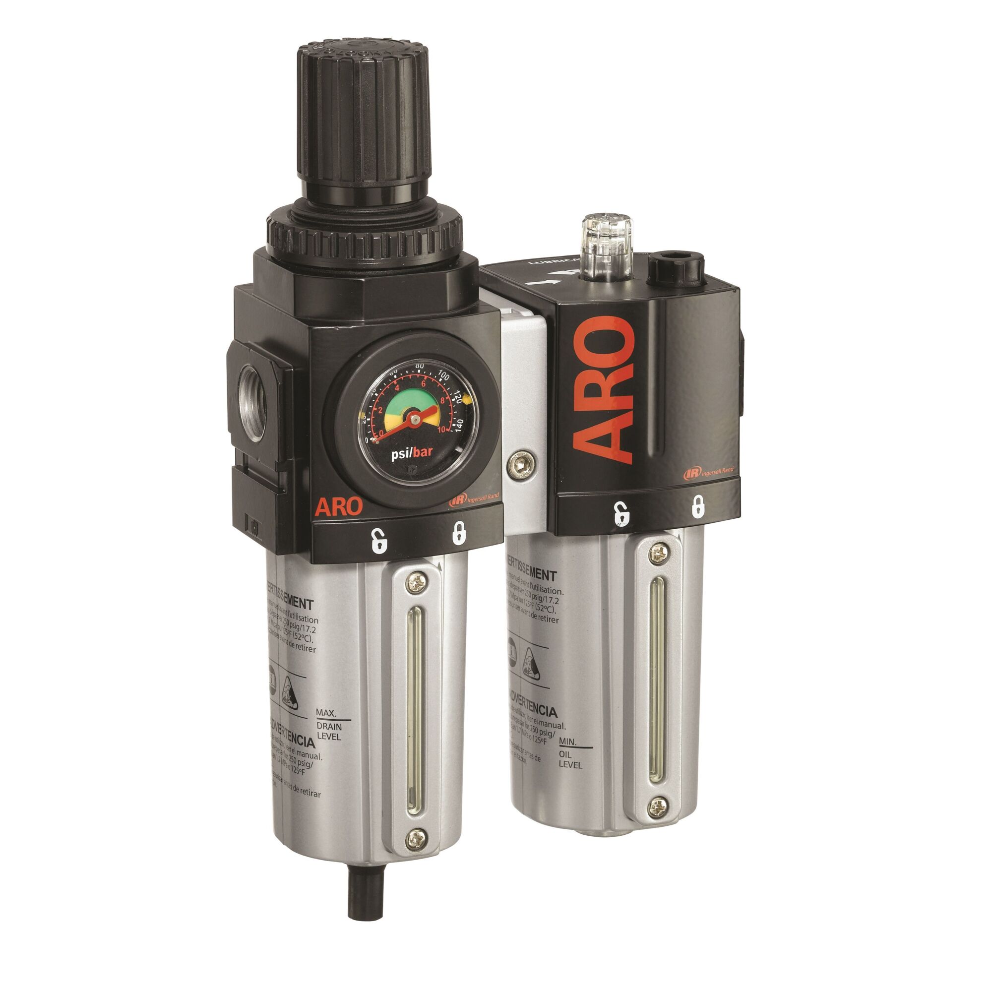 ARO Ingersoll Rand, 1/2in. Combination FRL 2000 Series, Model# C38341-610