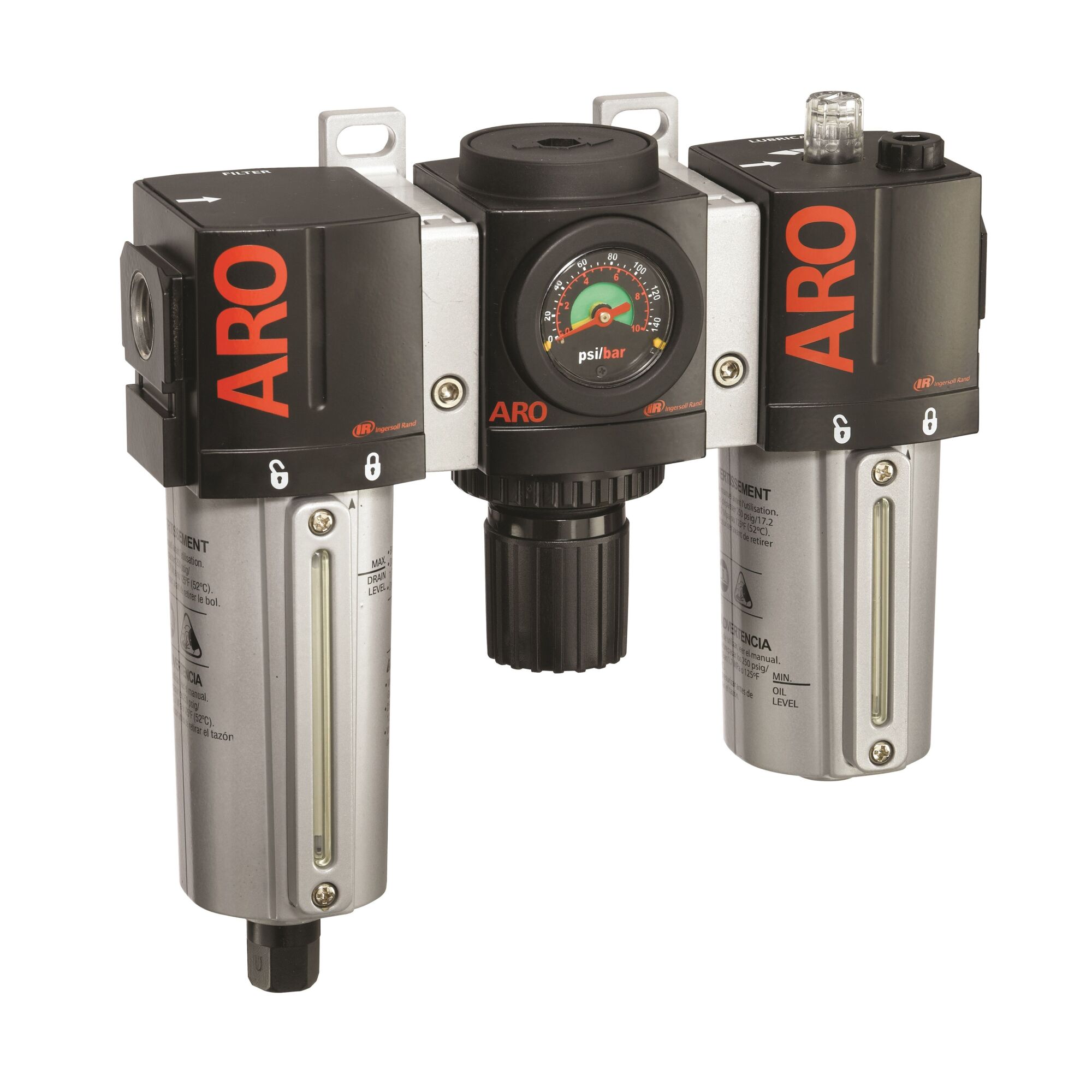 ARO Ingersoll Rand, 1/2in. Combination FRL 2000 Series, Model# C38341-811